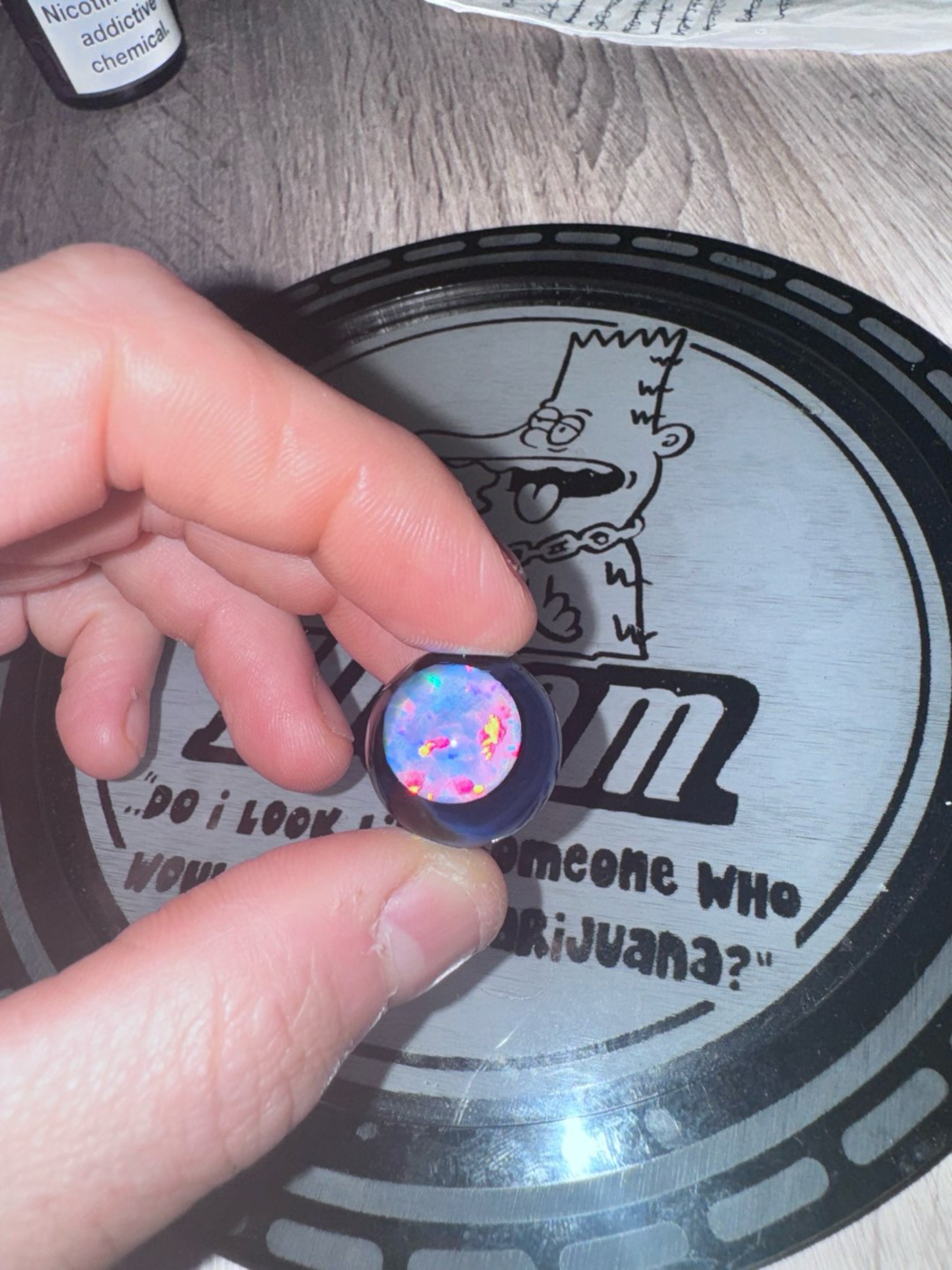 Preview pic of Nightwolf floating opal dot stack MiB