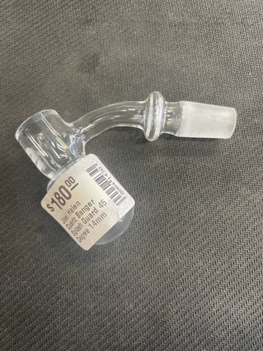 Preview pic of Joel Halen Quartz Banger Slash Guard 45 Degree 14mm