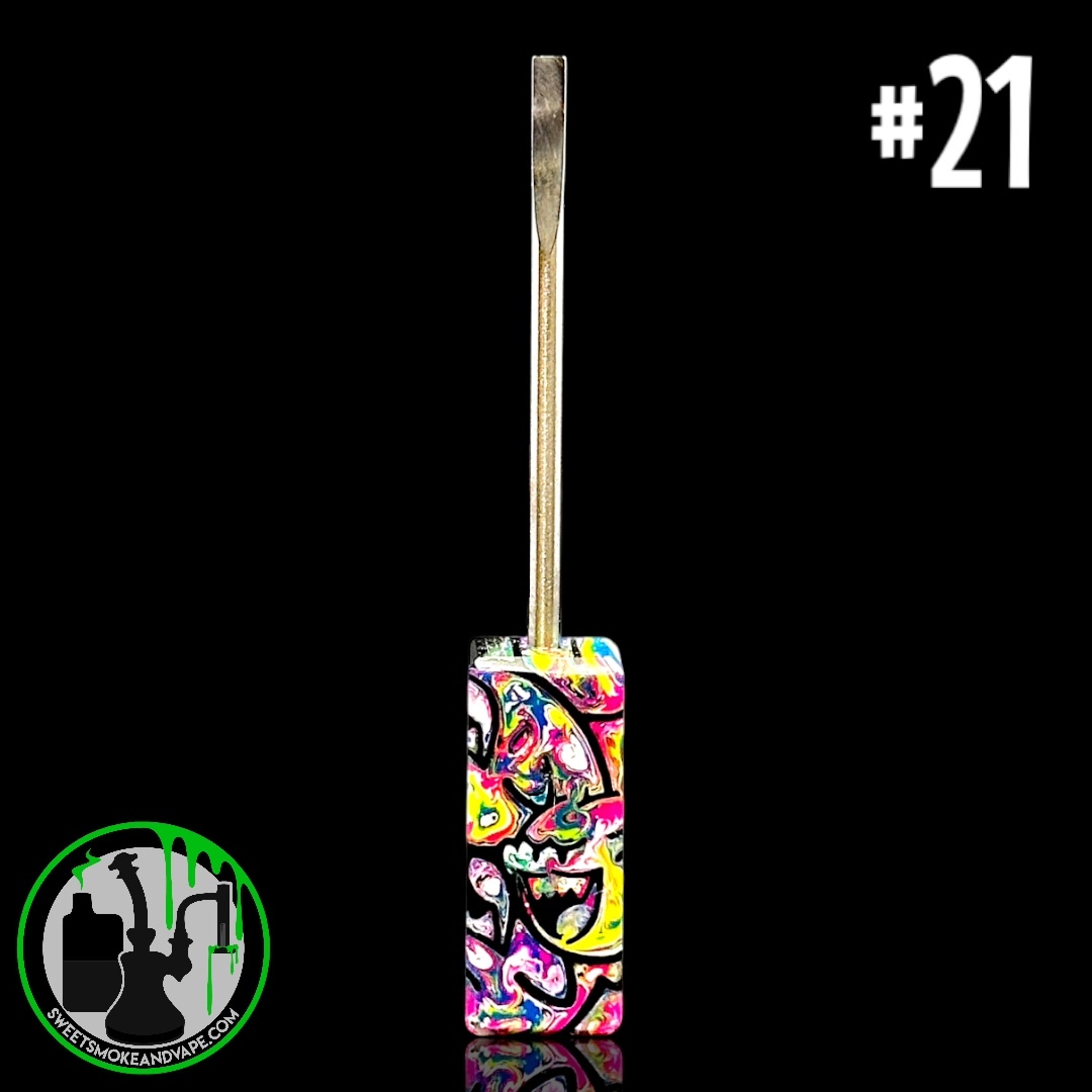 Preview pic of Dunkin Medz - Dunkin Dabbers Resin Dab Tool #21 (Full Size)