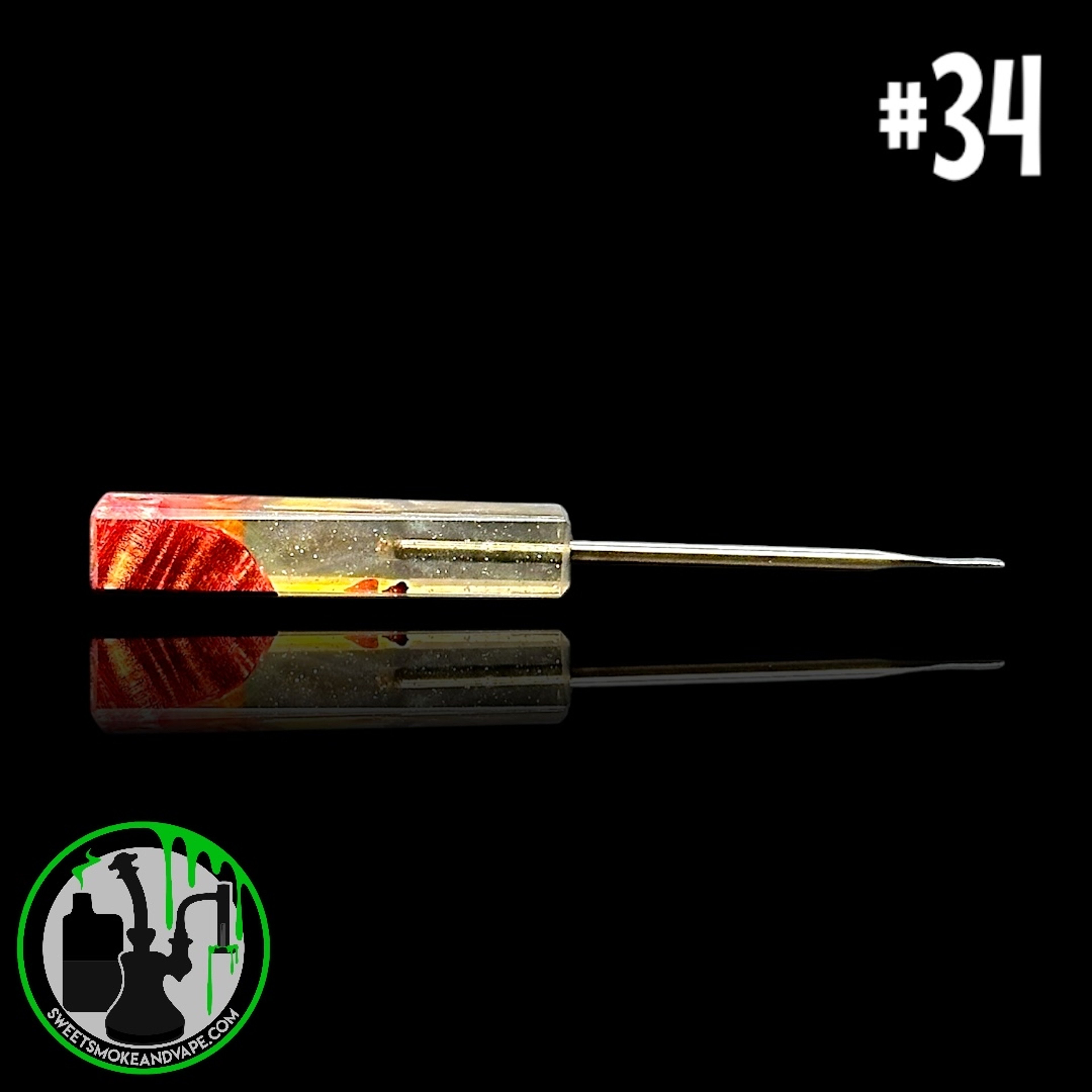 Preview pic of Dunkin Medz - Dunkin Dabbers Resin Dab Tool #34 (Full Size)