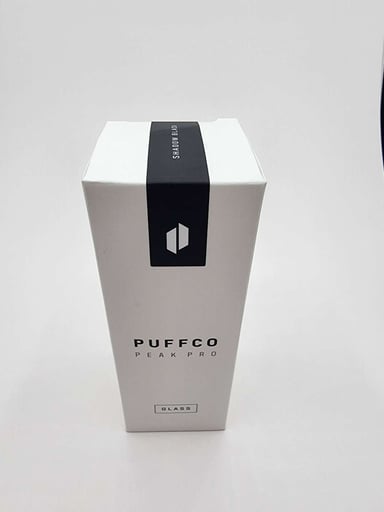 Preview pic of Puffco Peak/Peak Pro colored glass - shadow black (new)