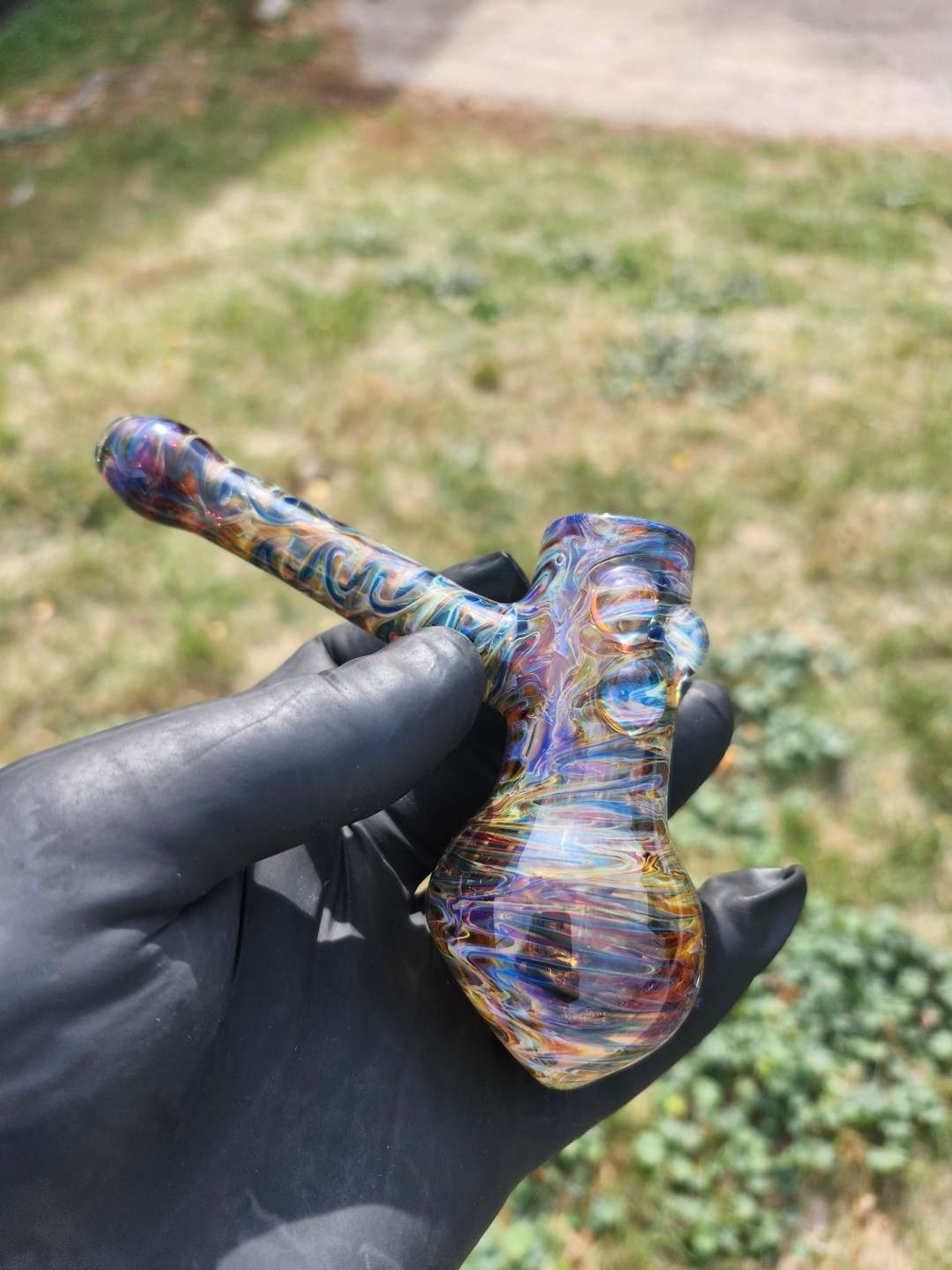 Preview pic of Glance Glass Push Bubbler