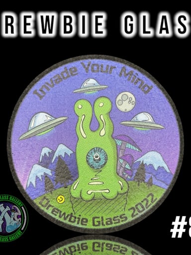Preview pic of Moodmats - Dab Mat #86 - Drewbie Glass
