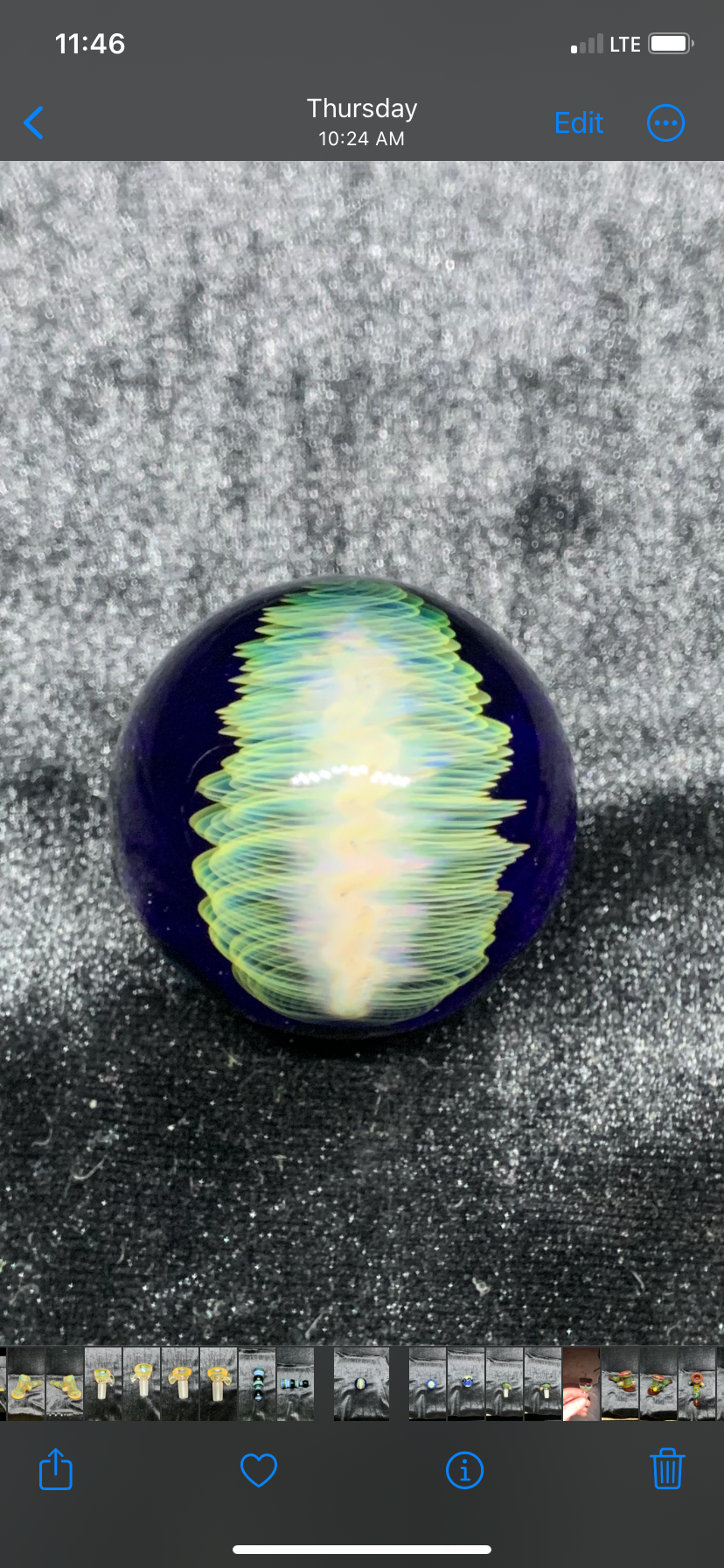 Preview pic of Fumed marble