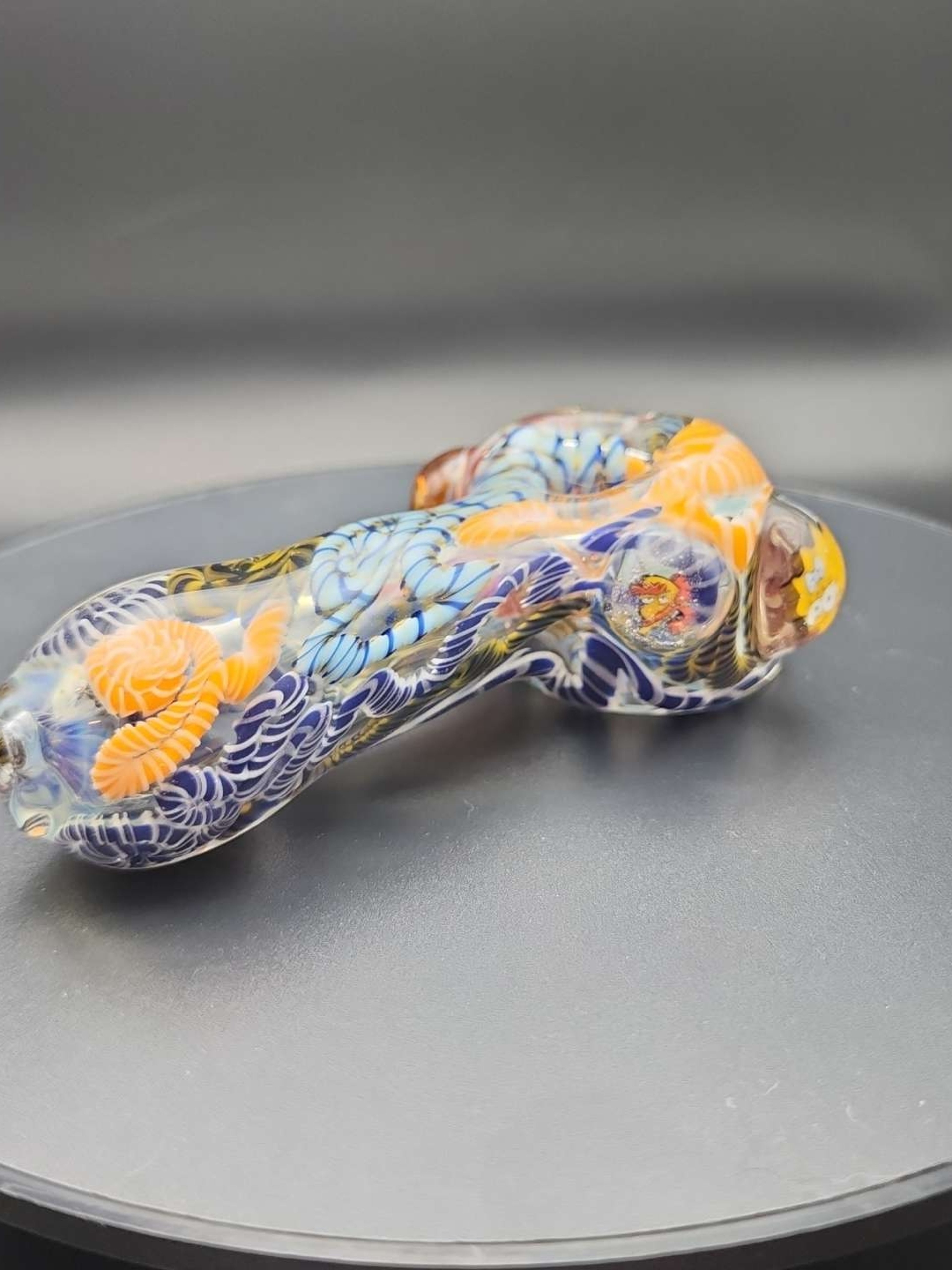 Preview pic of PeeJay Taylor Glass Simpsons Double Blown Pipe