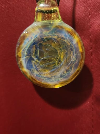 Preview pic of Slyme Green Chaos Medalion Pendant