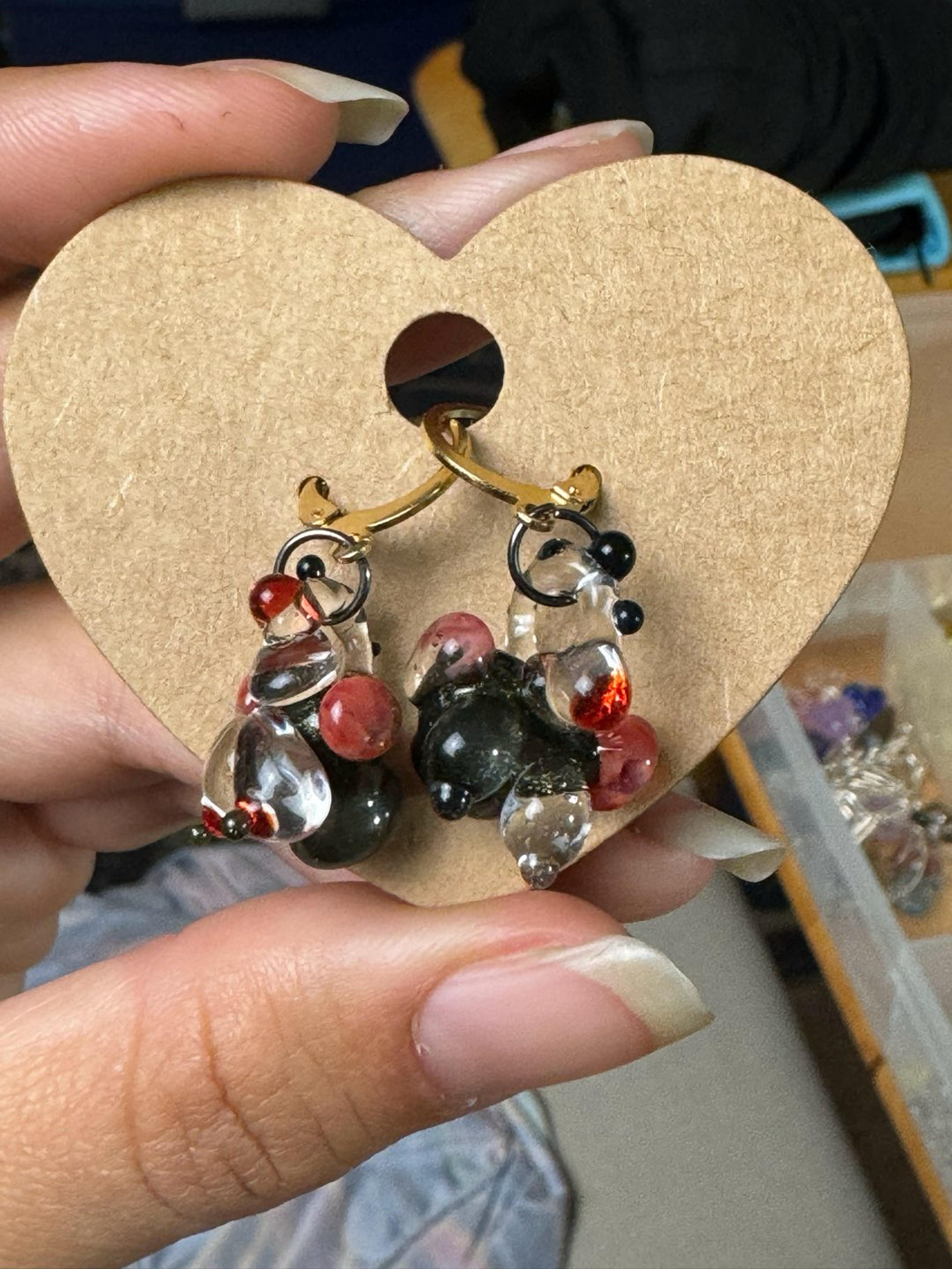Preview pic of Busty Half Babe Earrings