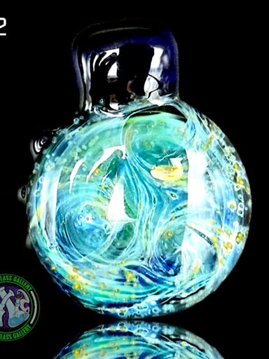 Preview pic of Ben’s Glass Art - Pendant #2 - Space Tech