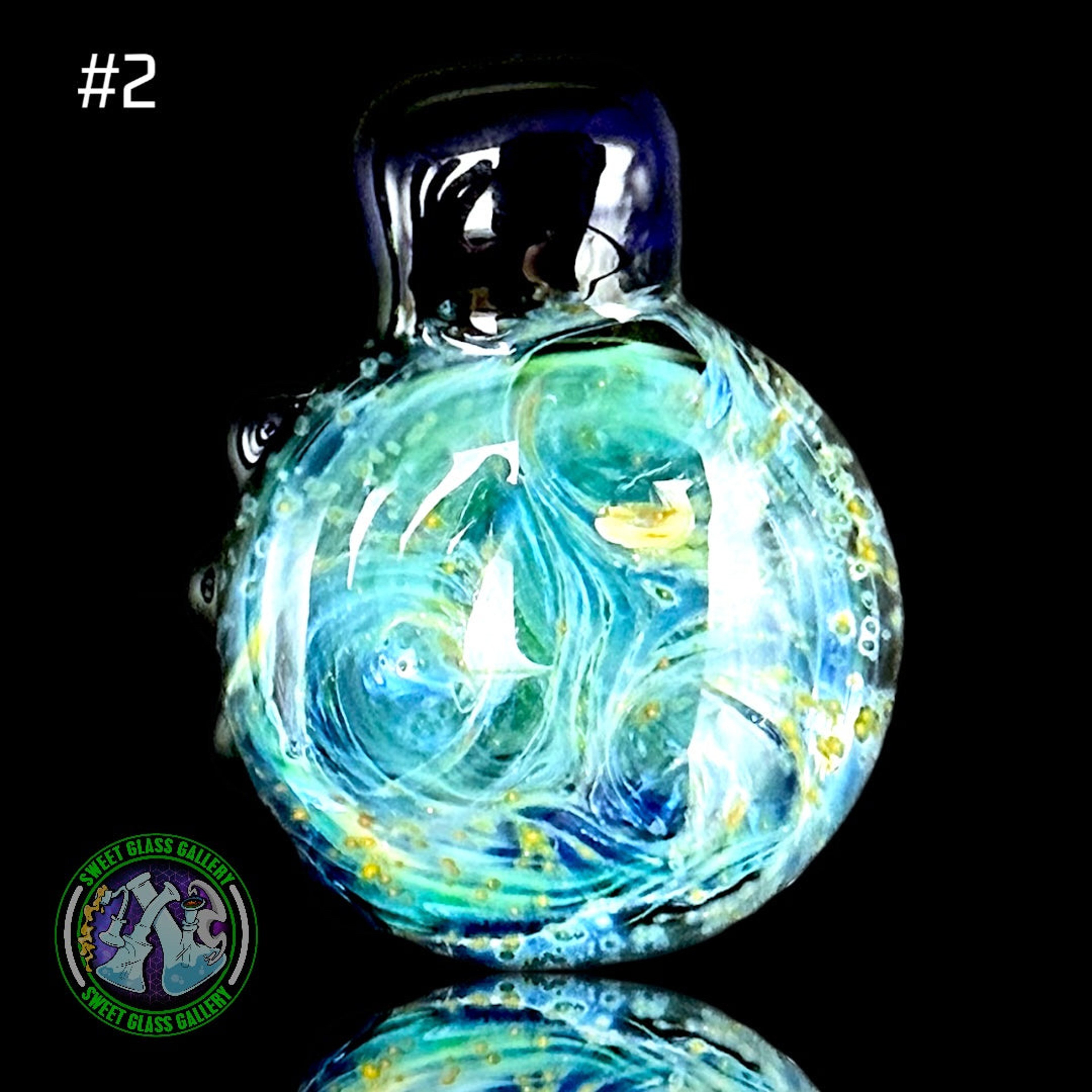 Preview pic of Ben’s Glass Art - Pendant #2 - Space Tech