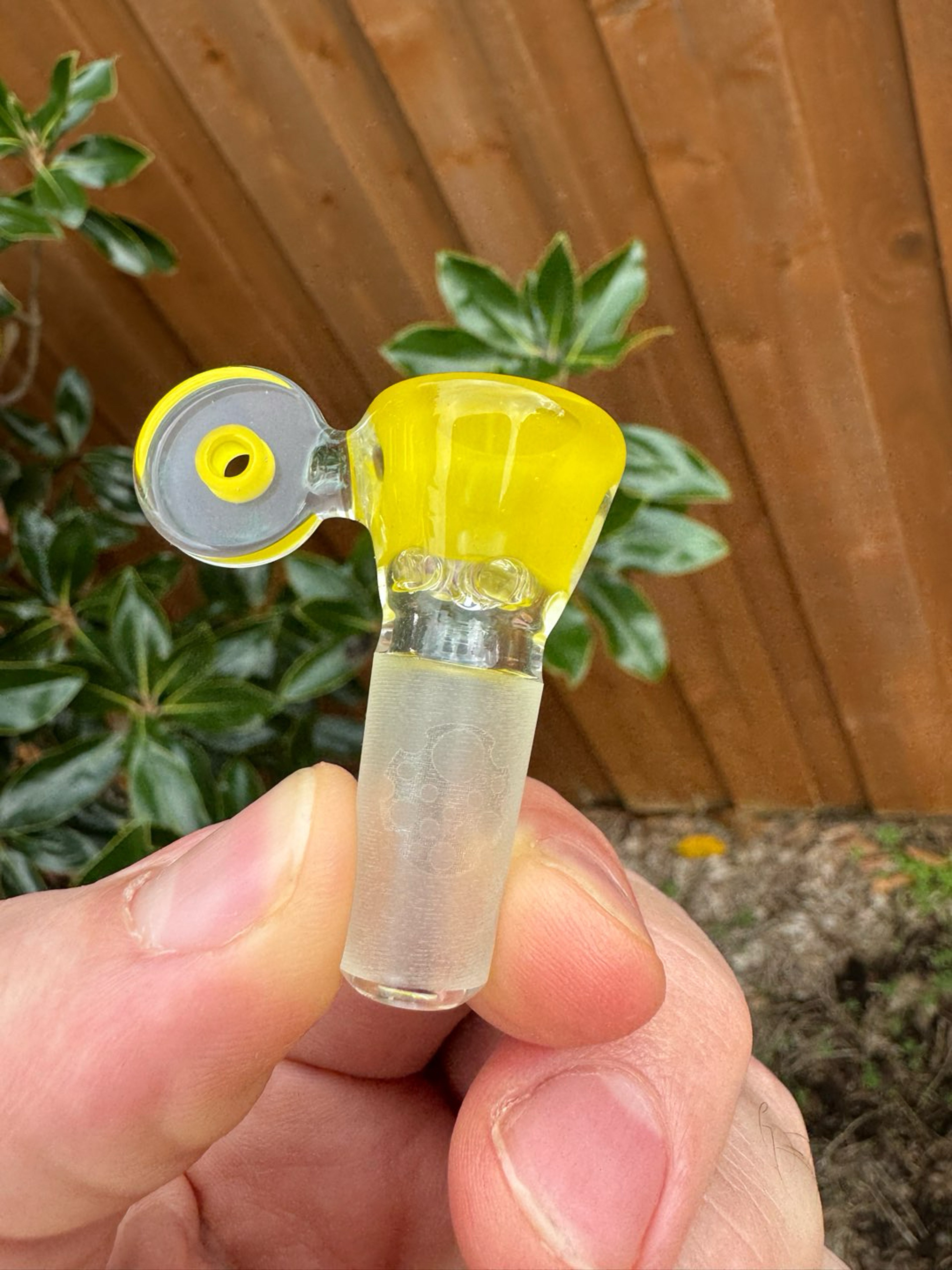 Preview pic of Acid Yellow Swiss Perc Studios Doughnut