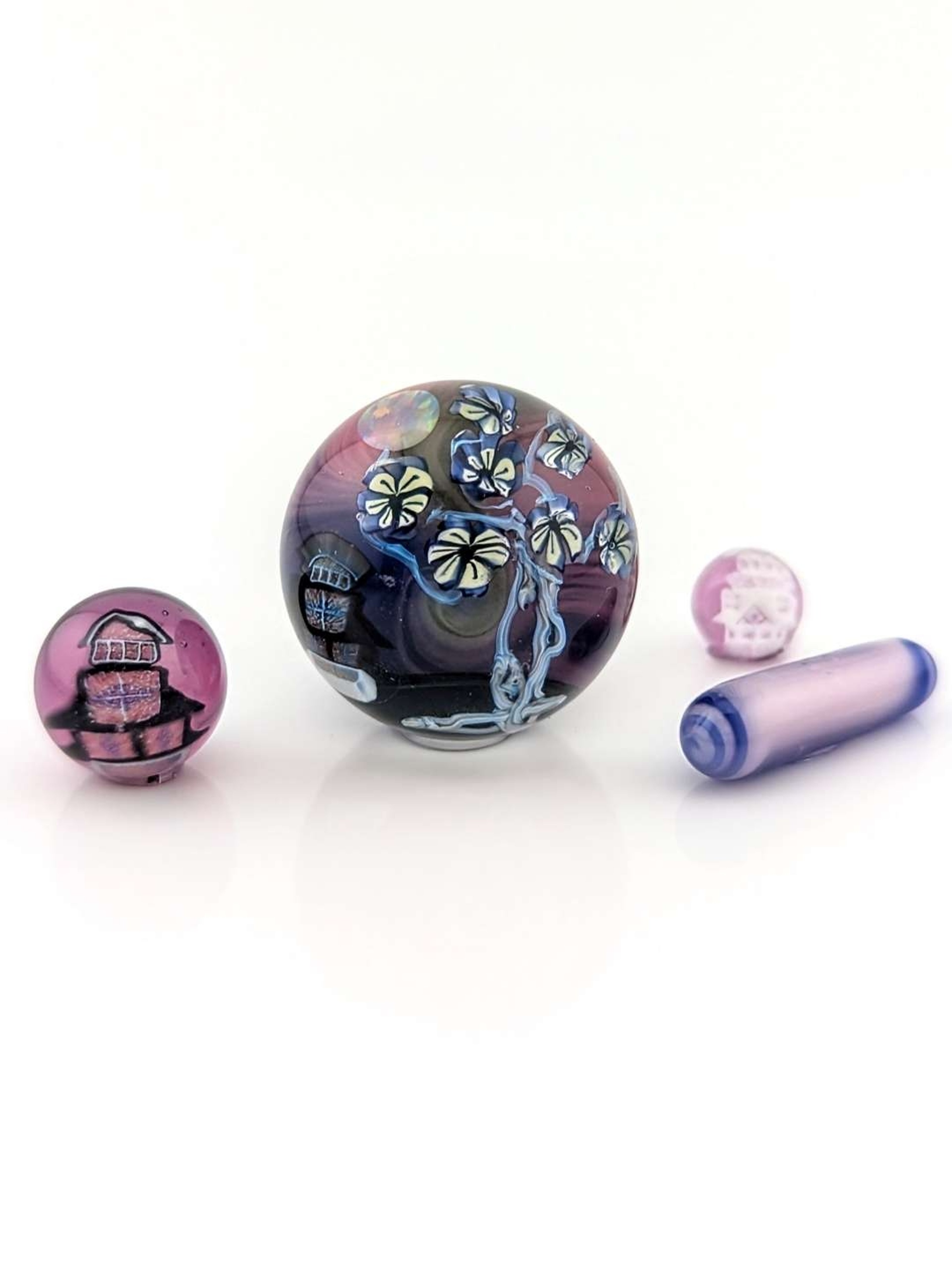 Preview pic of Piper Dan "Asanoha Castle Scene" Slurper Set - 21 mm
