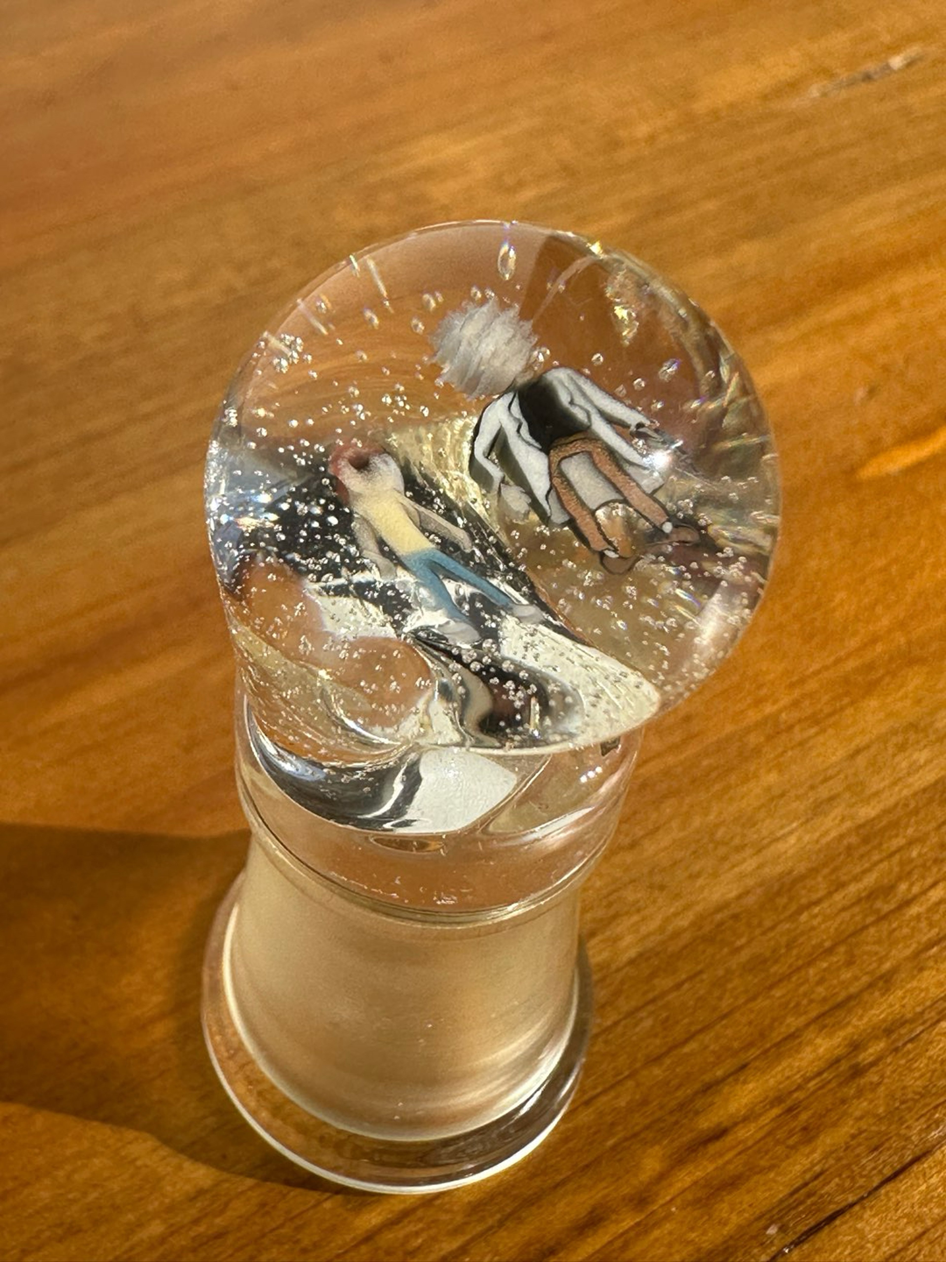 Preview pic of 14mm Male Cover Rick n Evil Morty UV mille