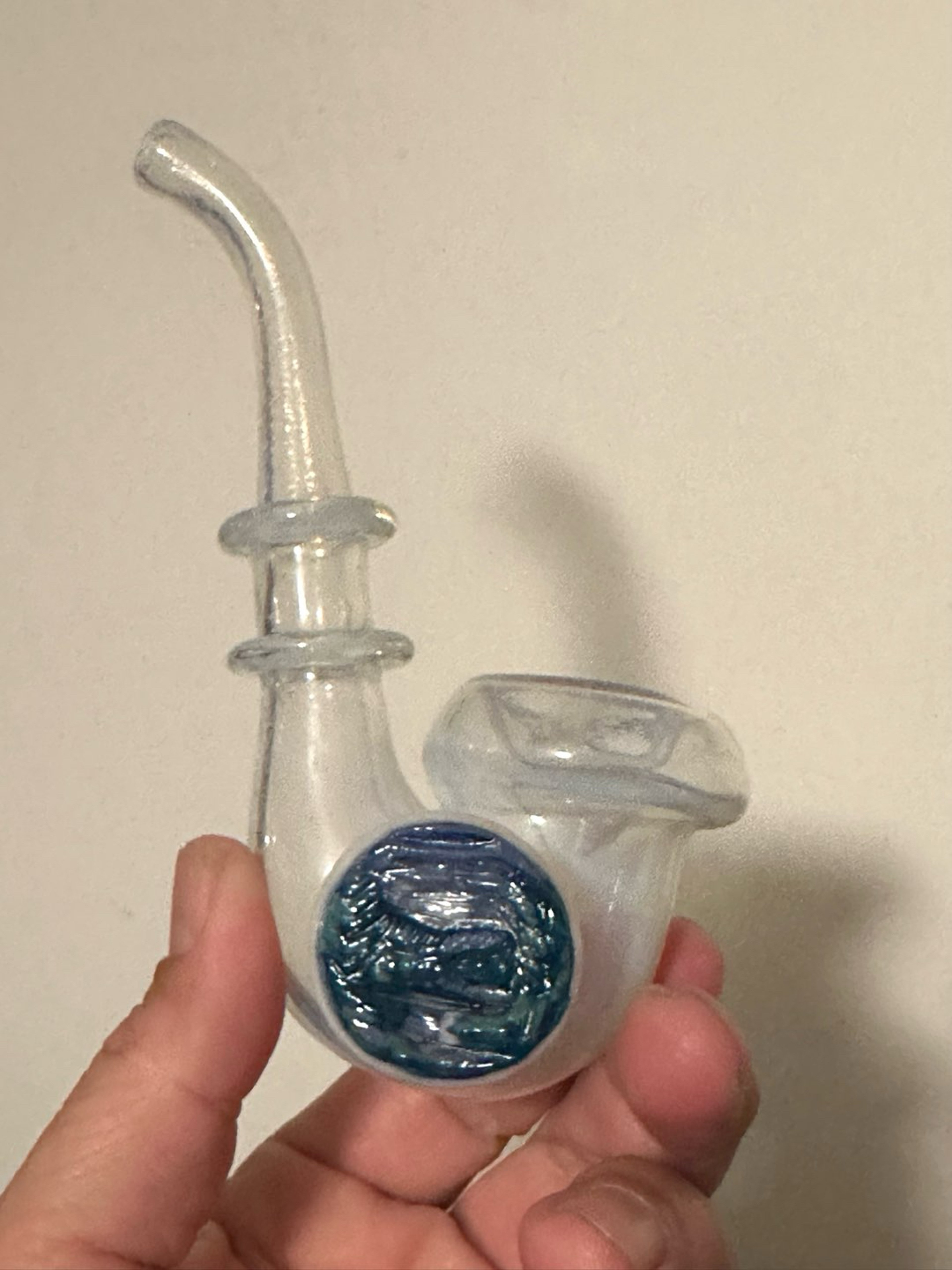 Preview pic of Halliecatglass moonstone/painted Sherlock