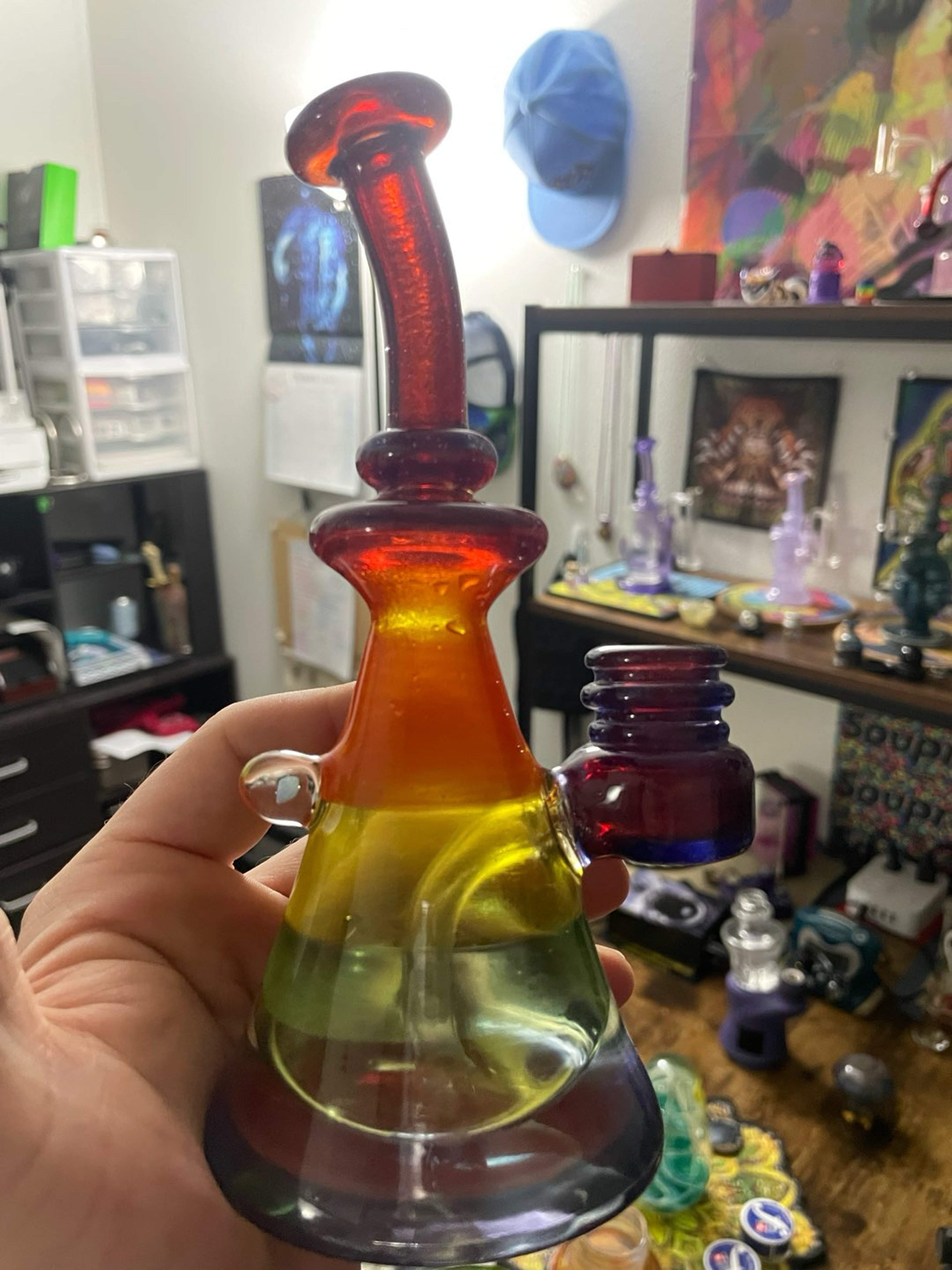 Preview pic of Baked Kreations Glass Rainbow encalmo jammer