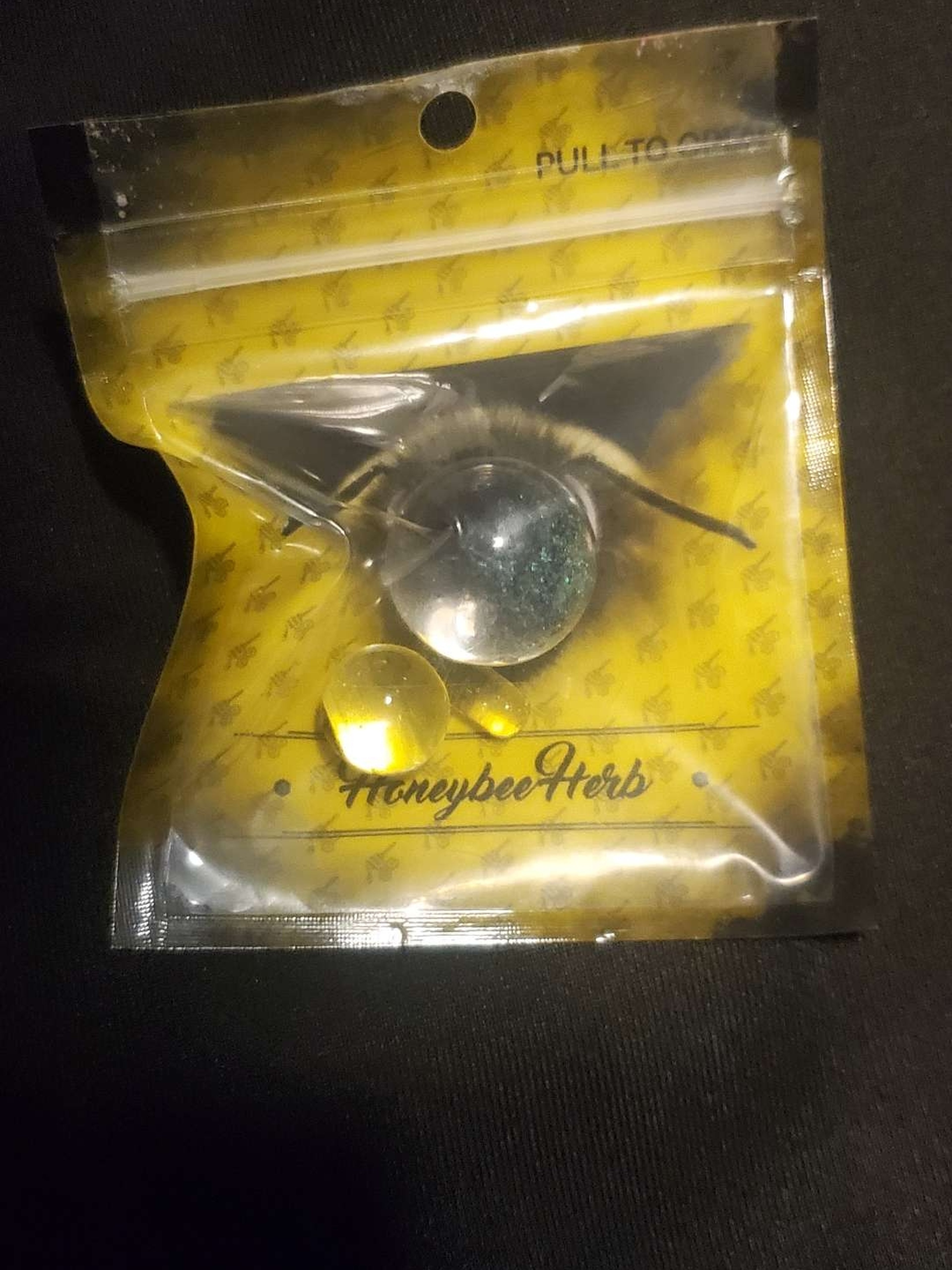 Preview pic of HONEYBEE HERB DAB MARBLE SET