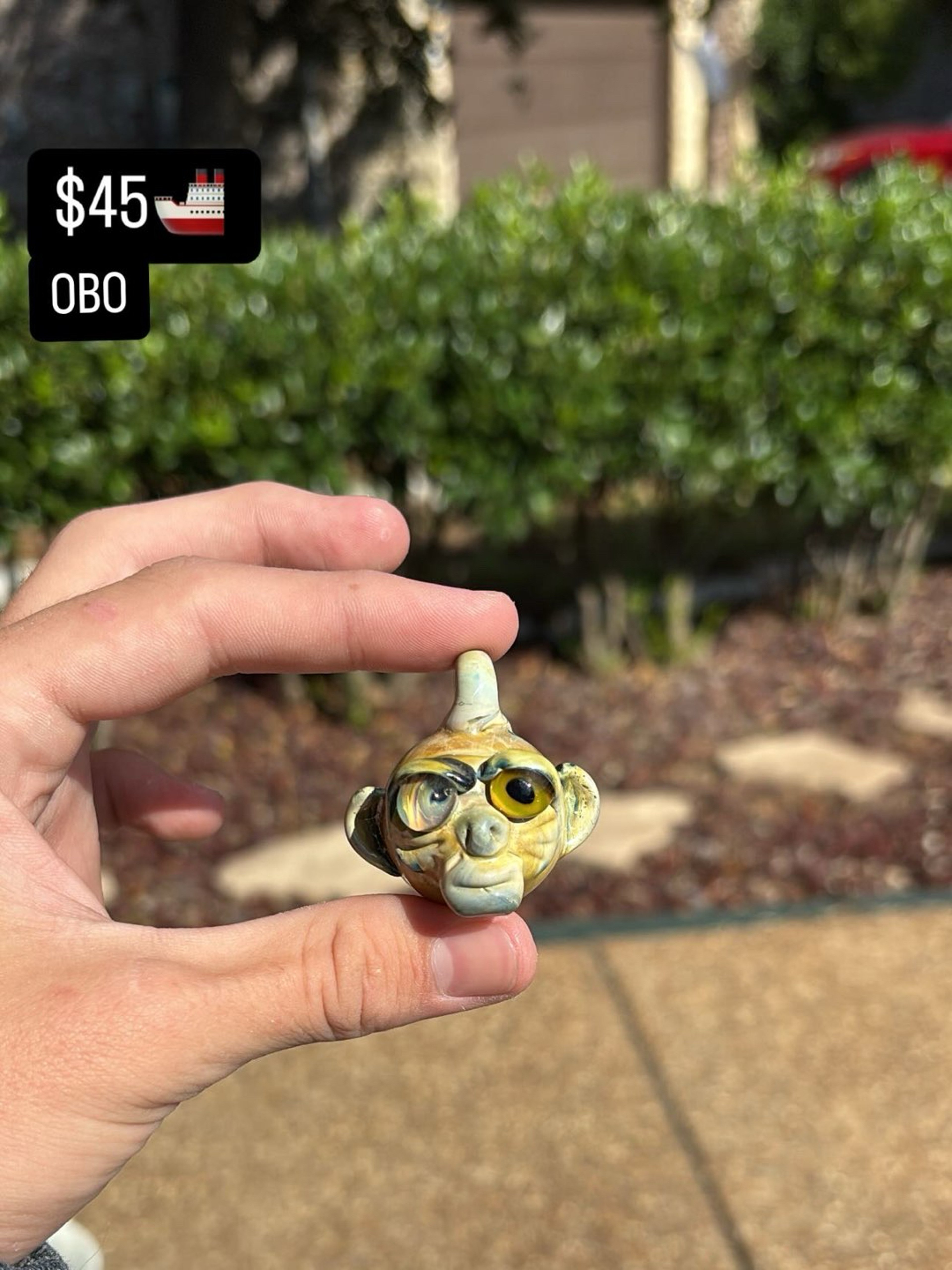 Preview pic of Monkey face pendant