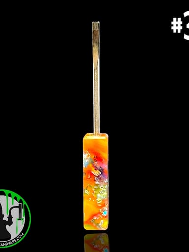 Preview pic of Dunkin Medz - Dunkin Dabbers Resin Dab Tool #39 (Travel Size)