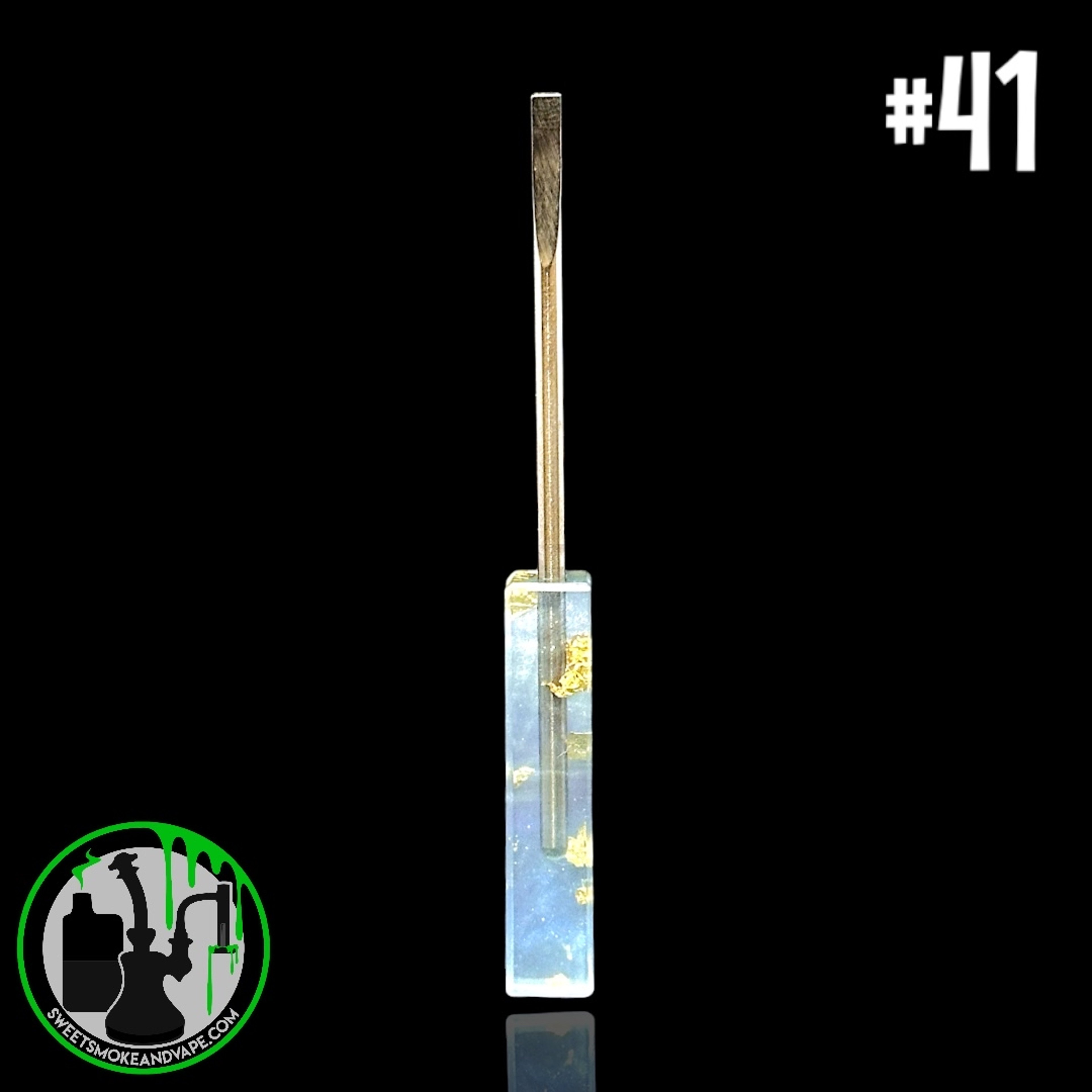 Preview pic of Dunkin Medz - Dunkin Dabbers Resin Dab Tool #41 (Travel Size)