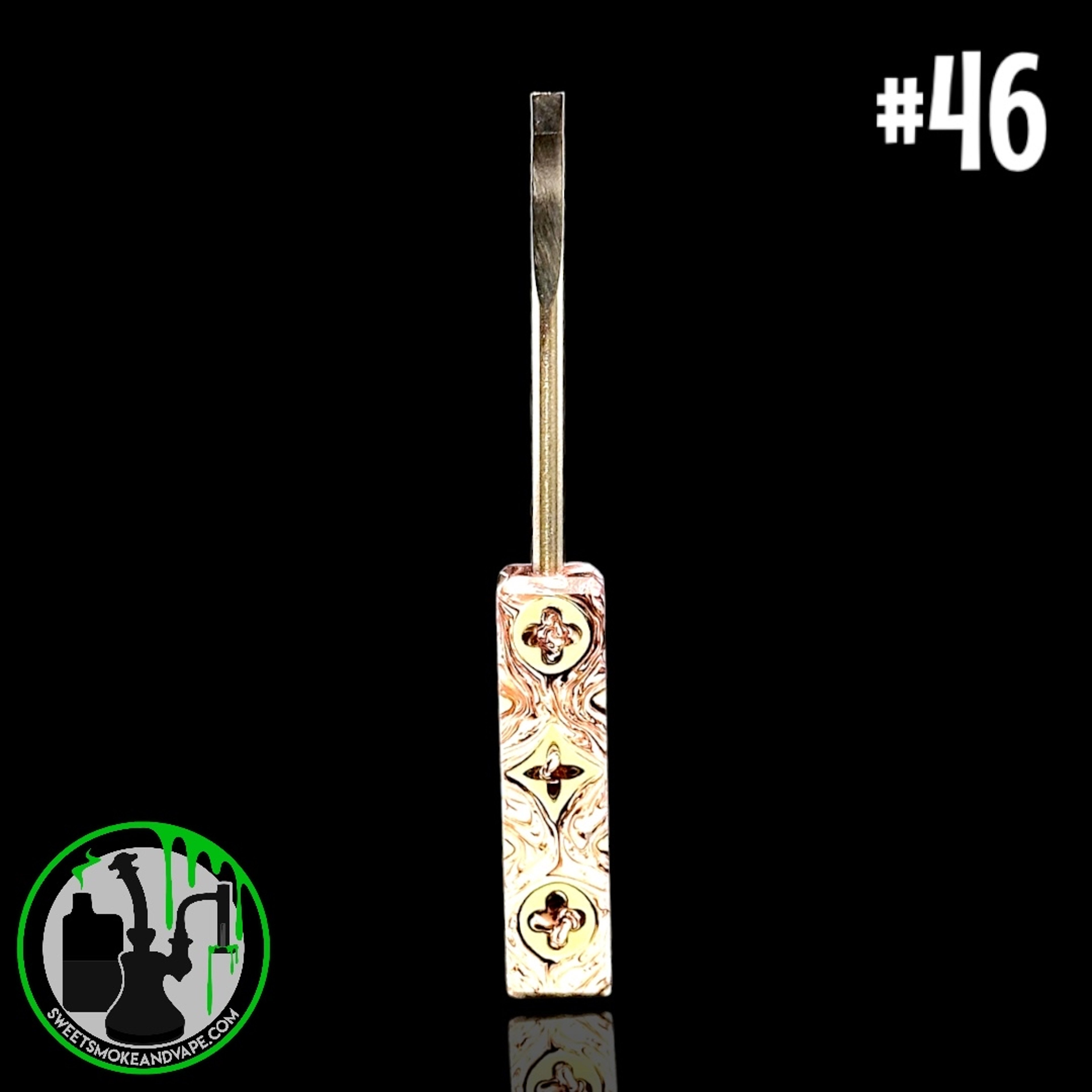 Preview pic of Dunkin Medz - Dunkin Dabbers Resin Dab Tool #46 (Travel Size)