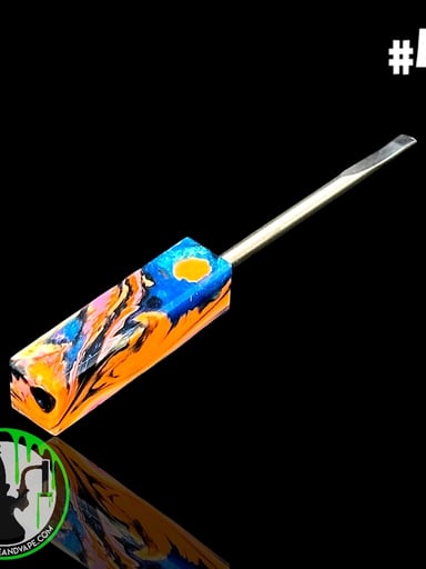 Preview pic of Dunkin Medz - Dunkin Dabbers Resin Dab Tool #47 (Travel Size)