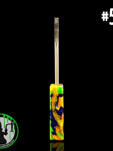 Preview pic of Dunkin Medz - Dunkin Dabbers Resin Dab Tool #52 (Travel Size)