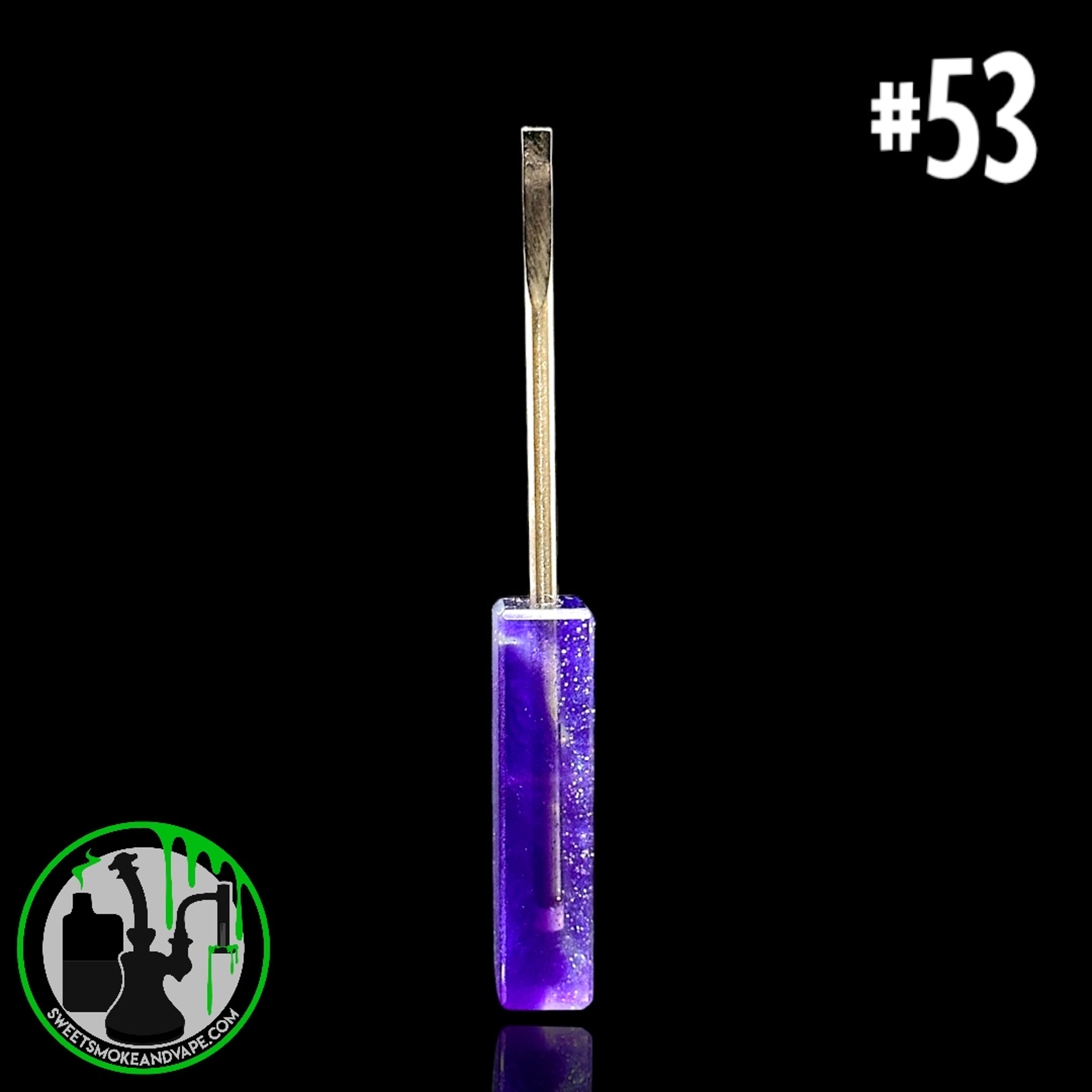 Preview pic of Dunkin Medz - Dunkin Dabbers Resin Dab Tool #53 (Travel Size)