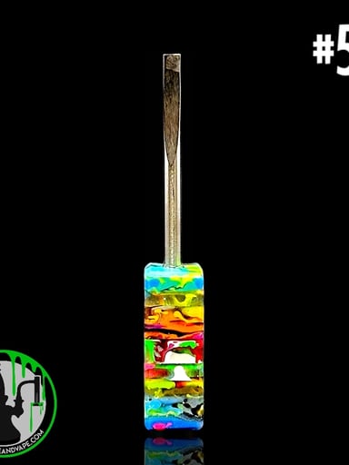 Preview pic of Dunkin Medz - Dunkin Dabbers Resin Dab Tool #55 (Travel Size)