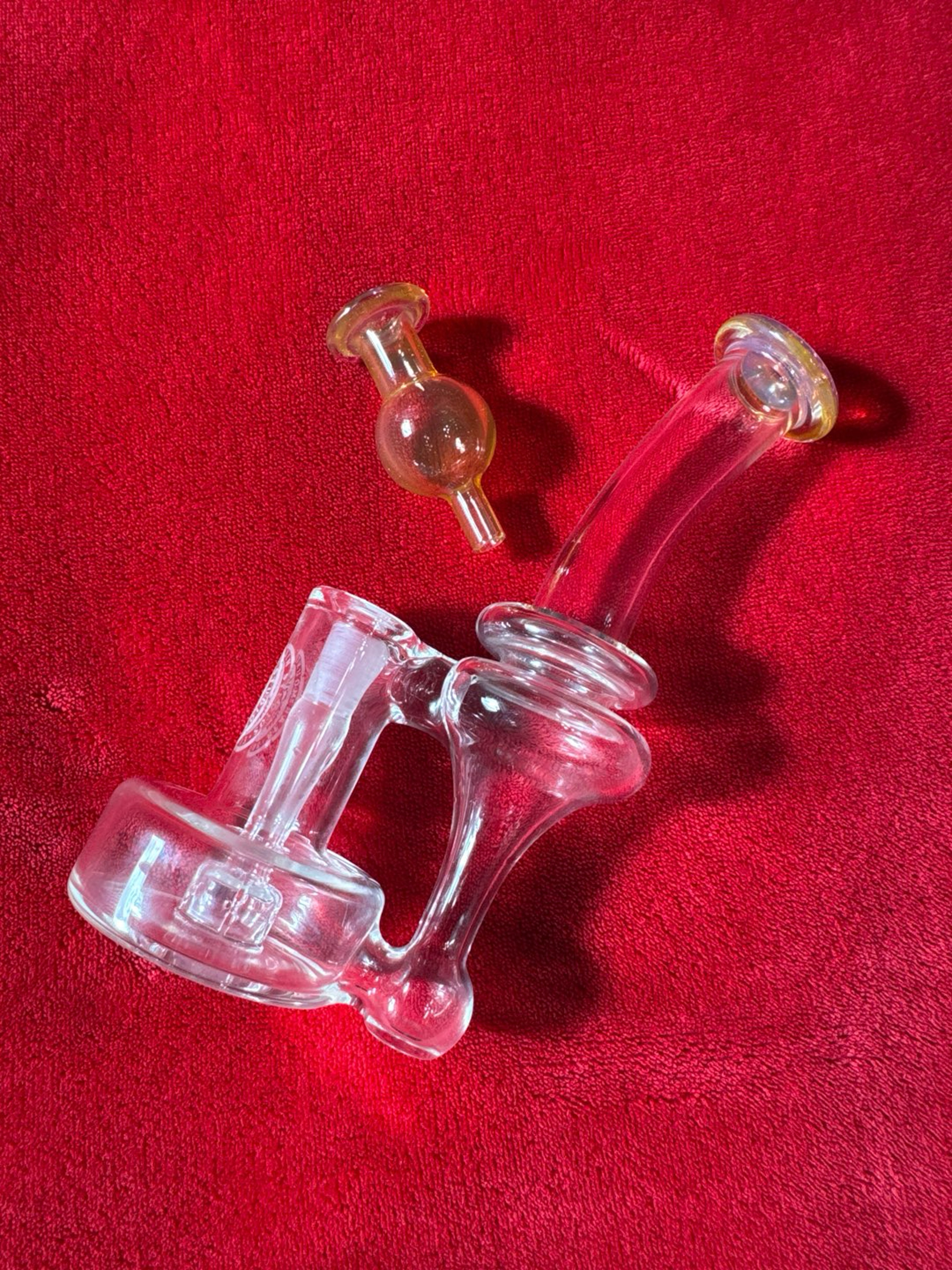 Preview pic of CLEAR 10MM MICRO RBR + ASSORTED CAPS BUNDLE
