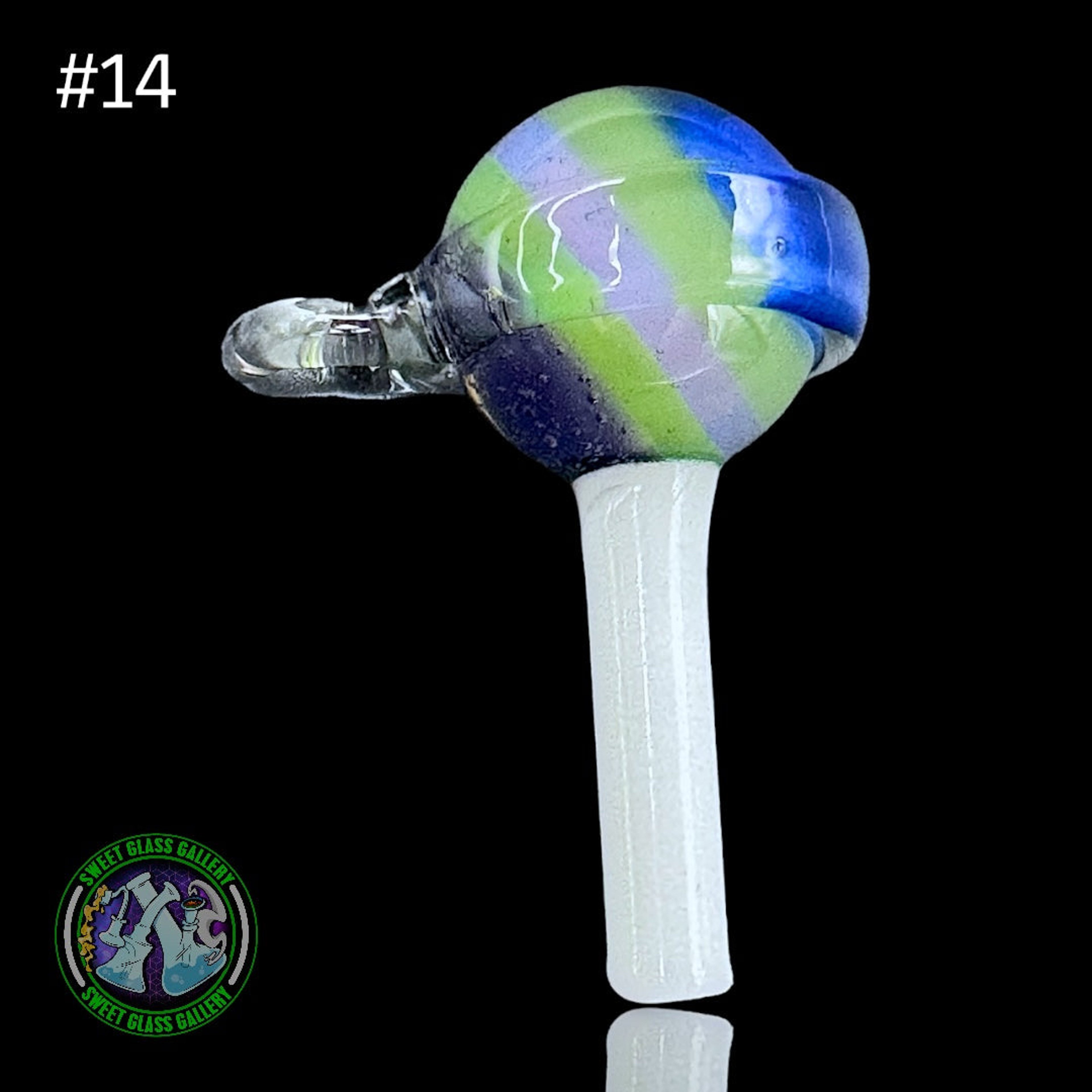 Emperial Glass - Pendant #14 - Lollipop image 0