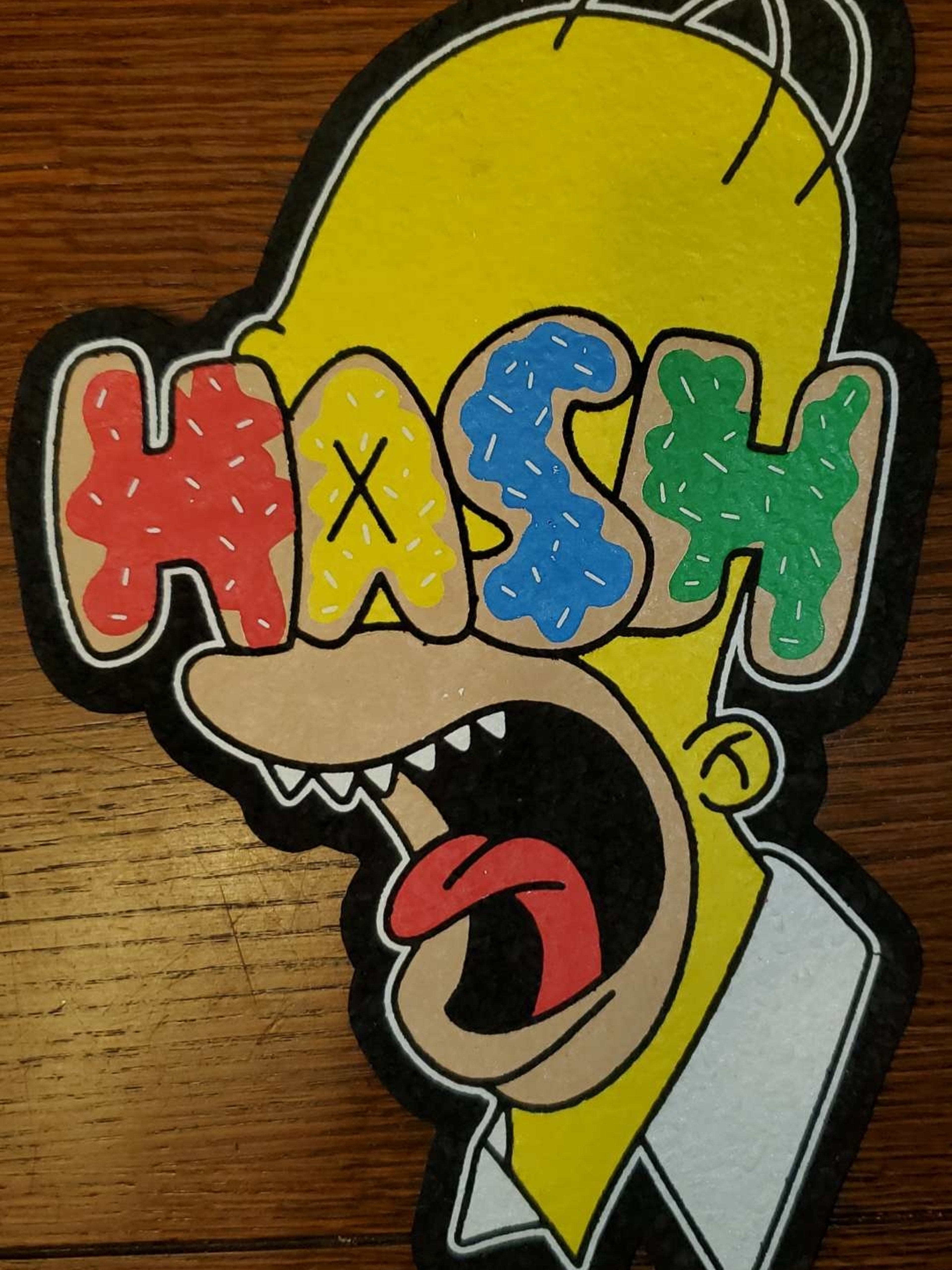 Preview pic of Homer moodmat
