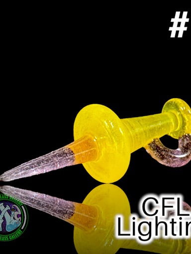 Preview pic of Empty1 Glass - Tack Pendant #2 (CFL)