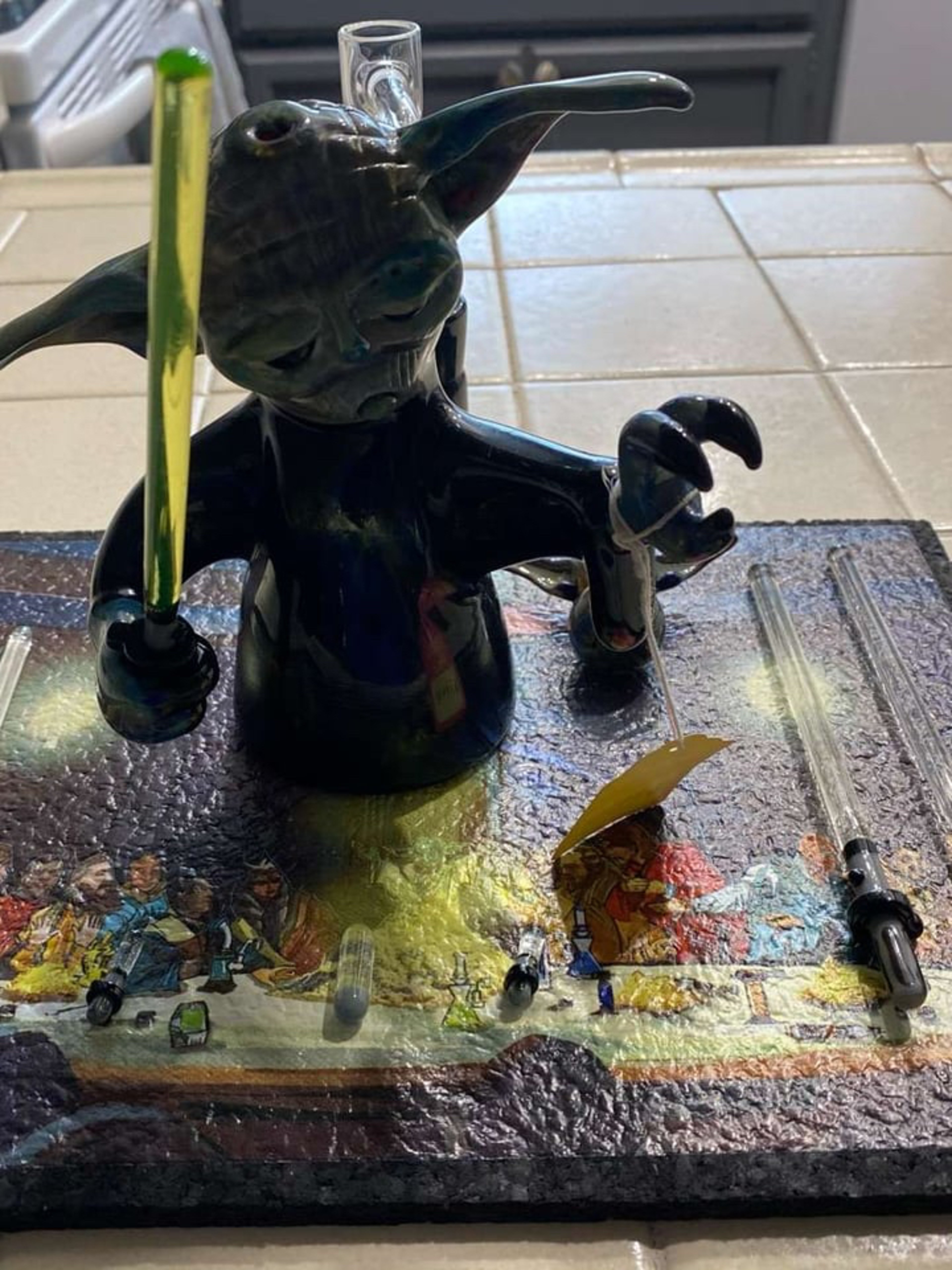 Preview pic of Yoda rig made by DanielsGlassArt