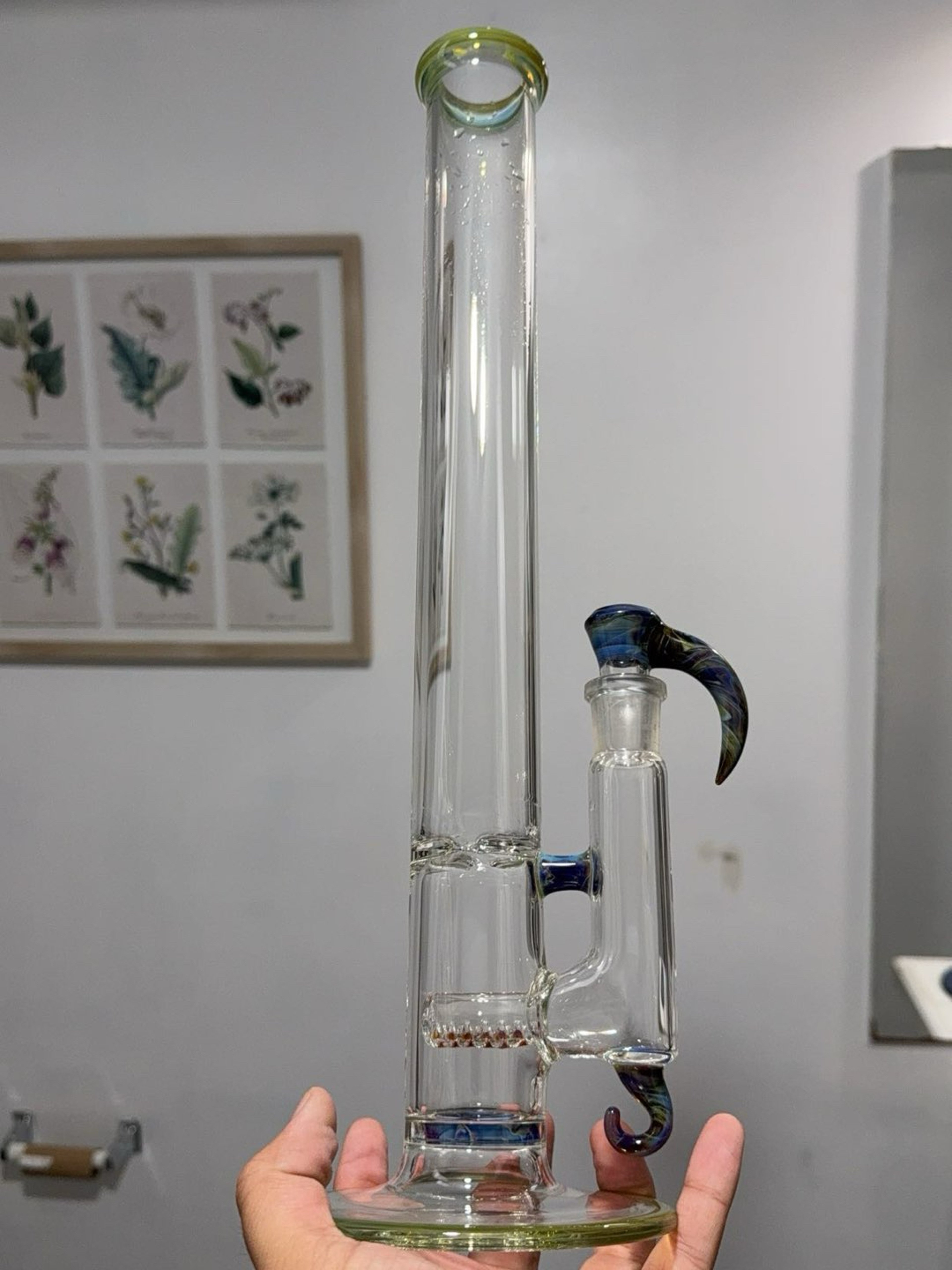 Preview pic of Custom Net to 2 Hole Blue Amber Purple