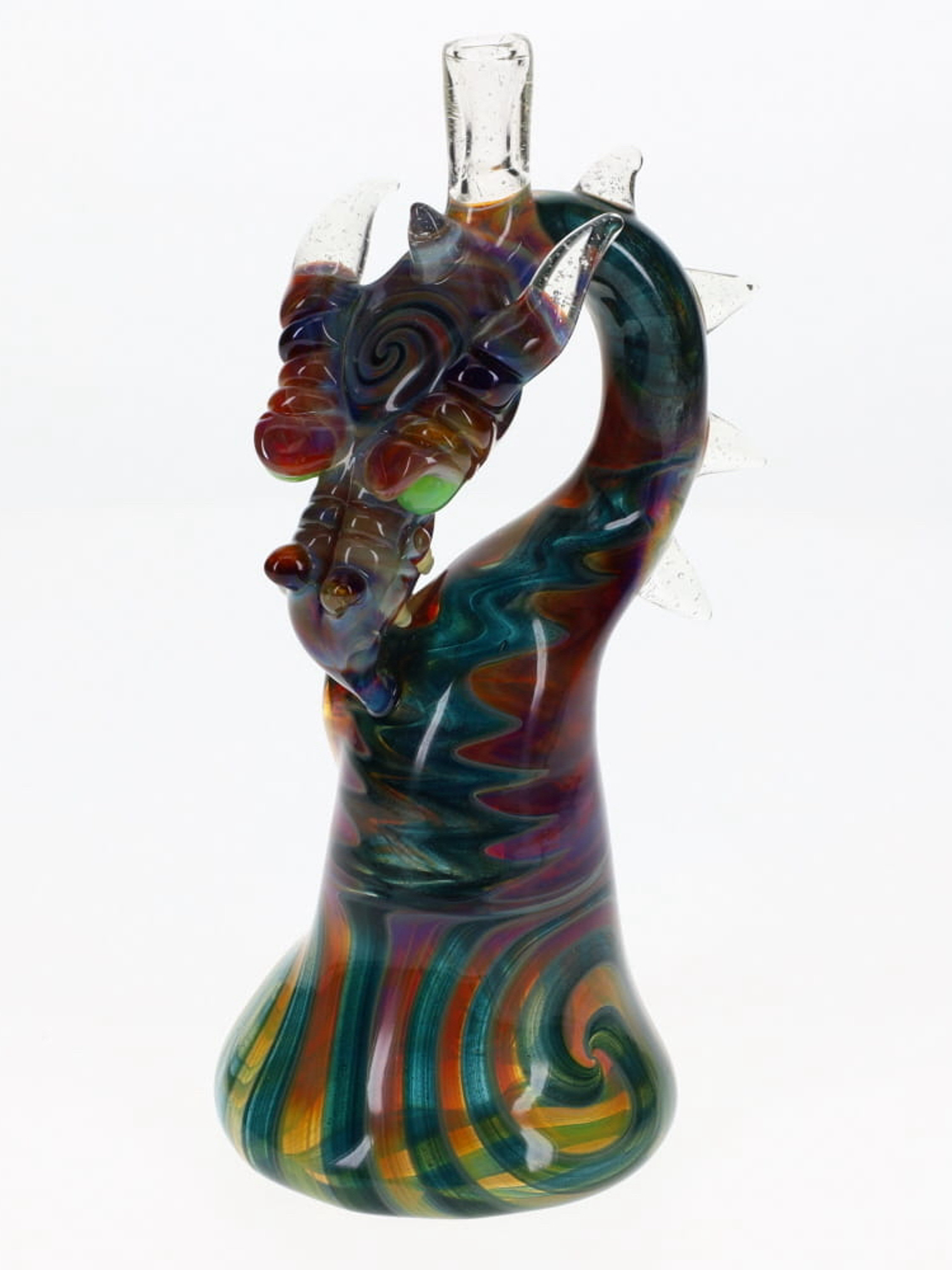 Preview pic of Tony Kazy X Nitro Glass UV Worked Dragon