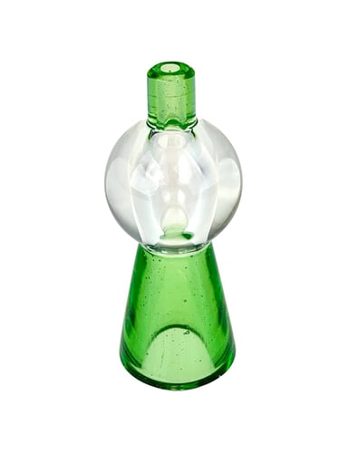 Preview pic of Gemini Art Glass Swamp Green “Booblay” Cap