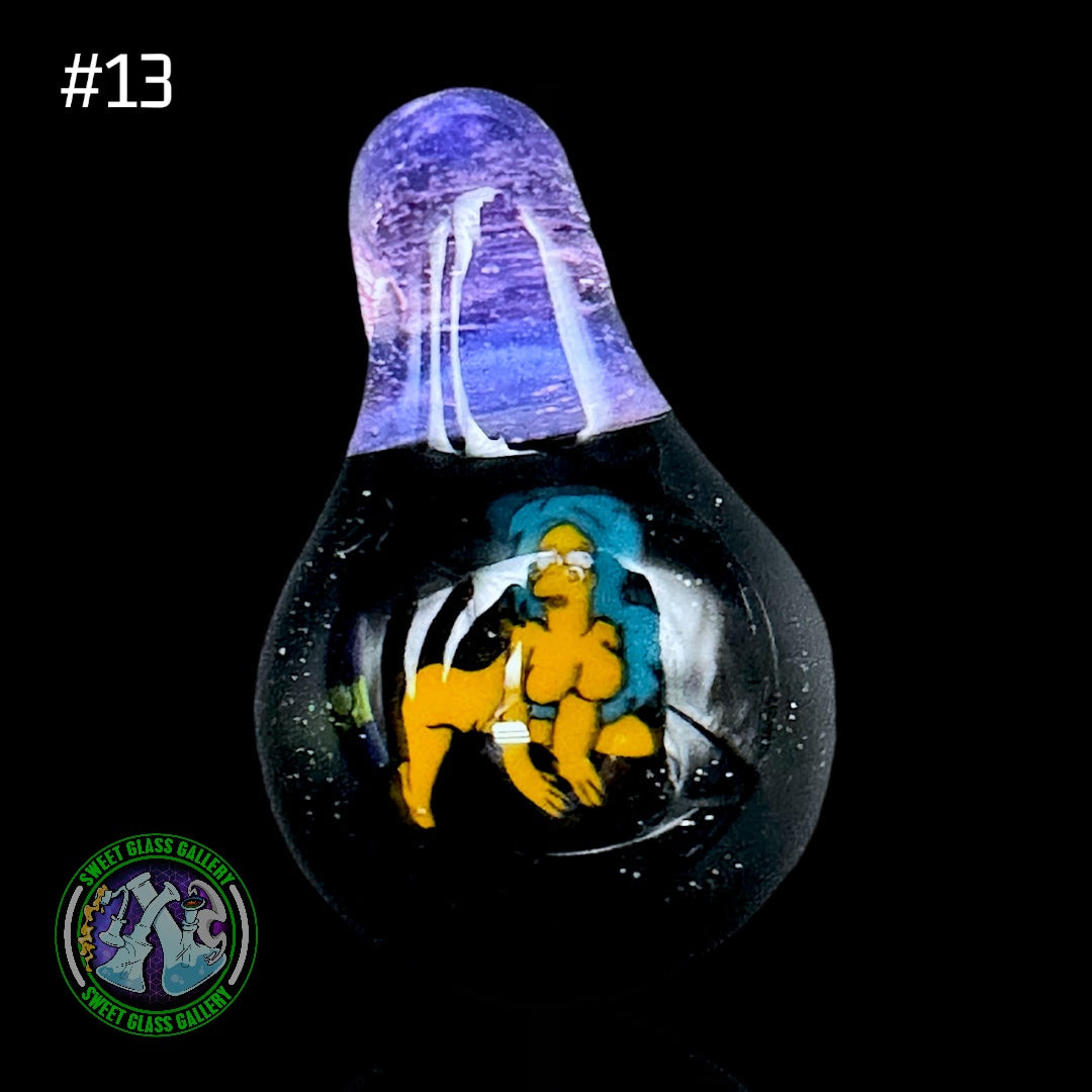 Preview pic of Keys Glass - Pendant #13 - Marge The Simpsons