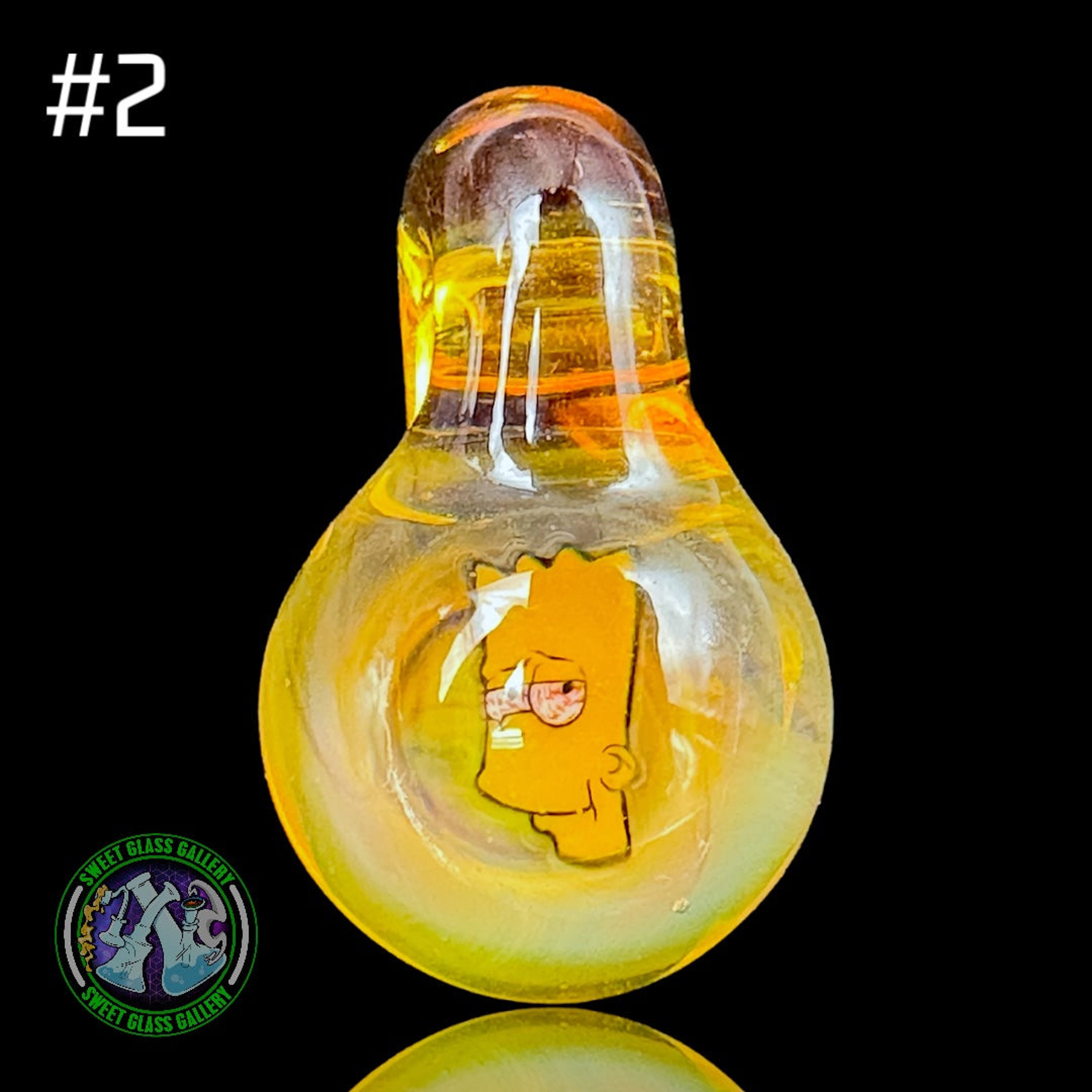 Preview pic of Keys Glass - Pendant #2 - Bart The Simpsons