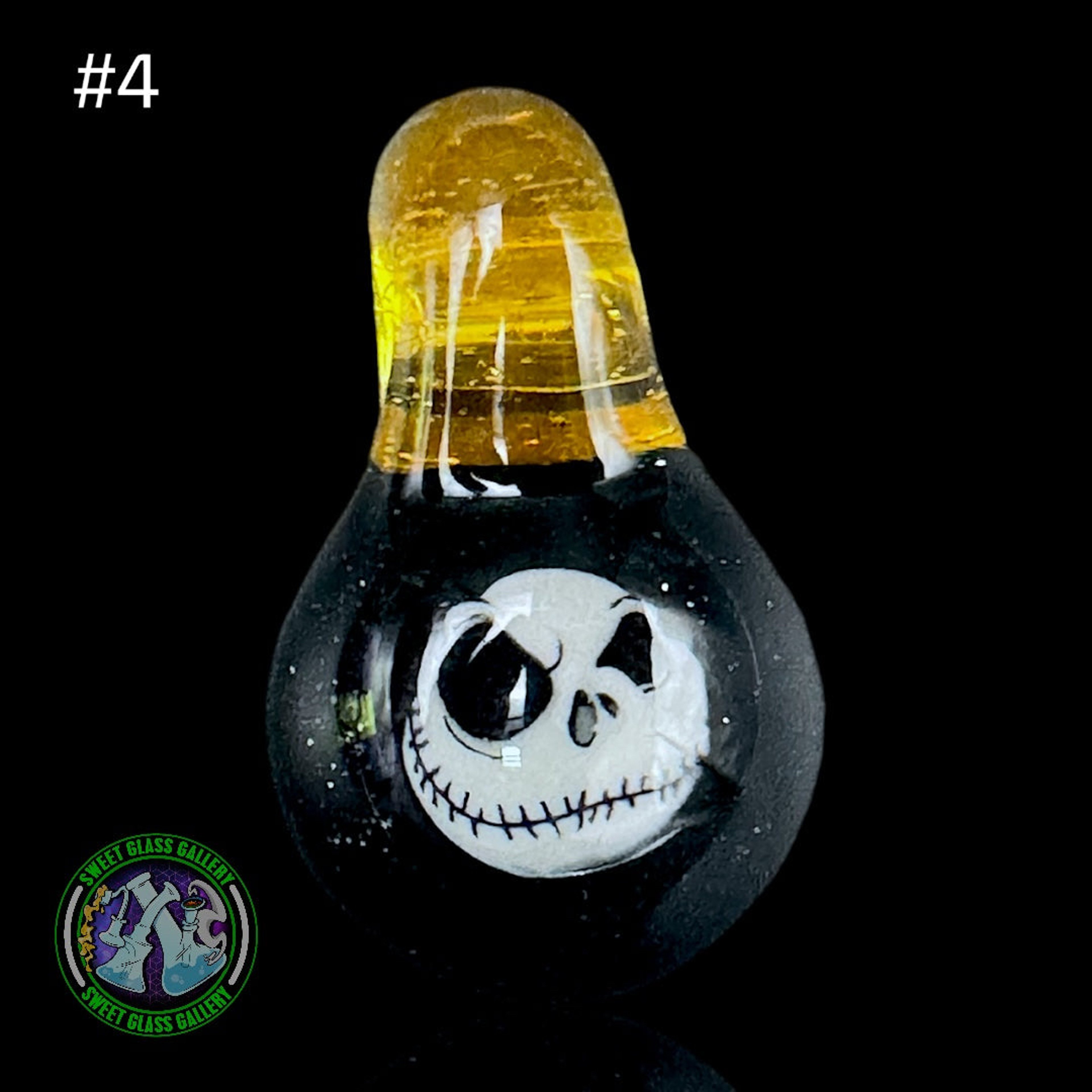 Preview pic of Keys Glass - Pendant #4 - Jack Skeleton Nightmare Before Christmas