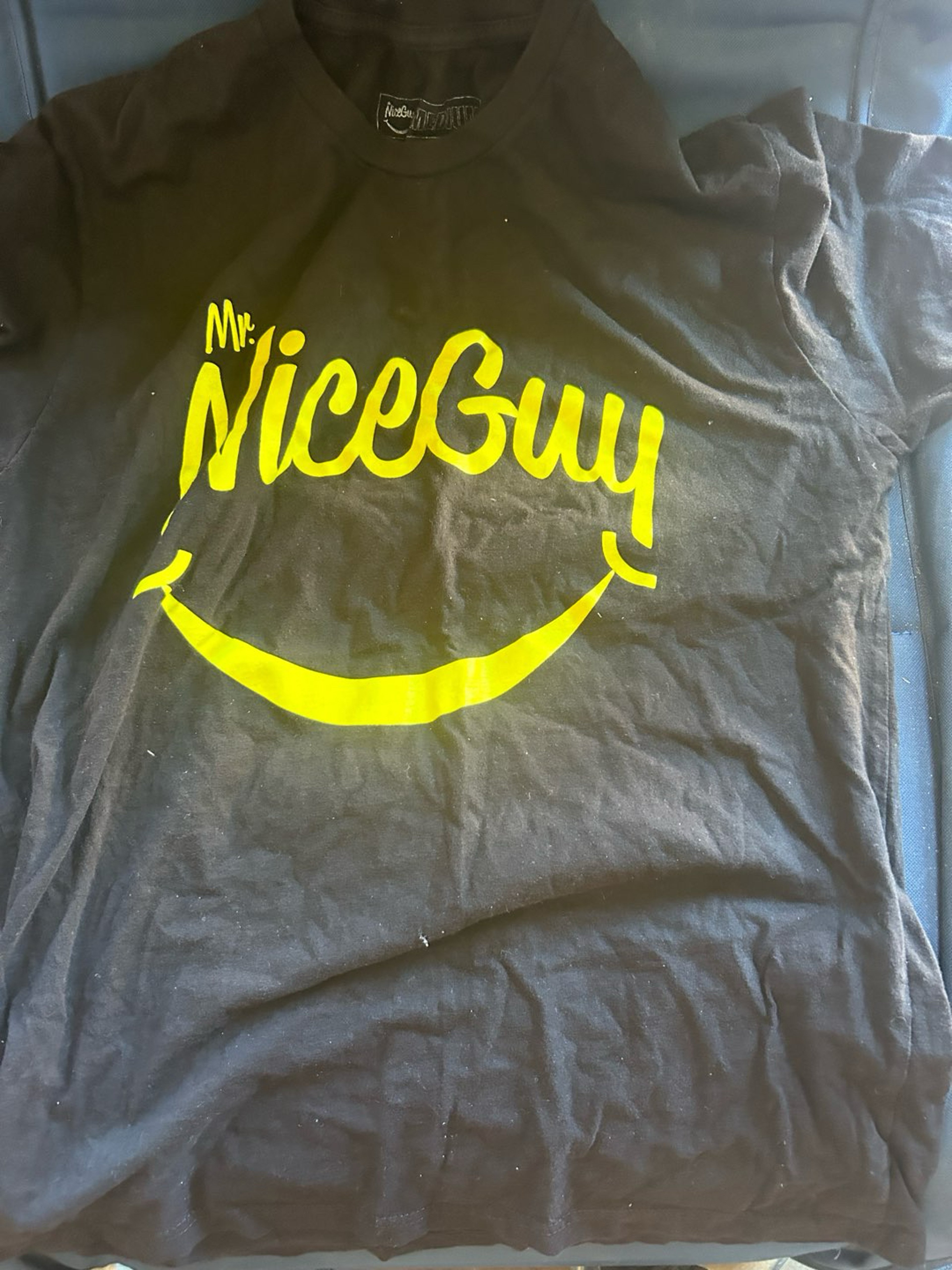 Preview pic of MNG yellow and black shirt
