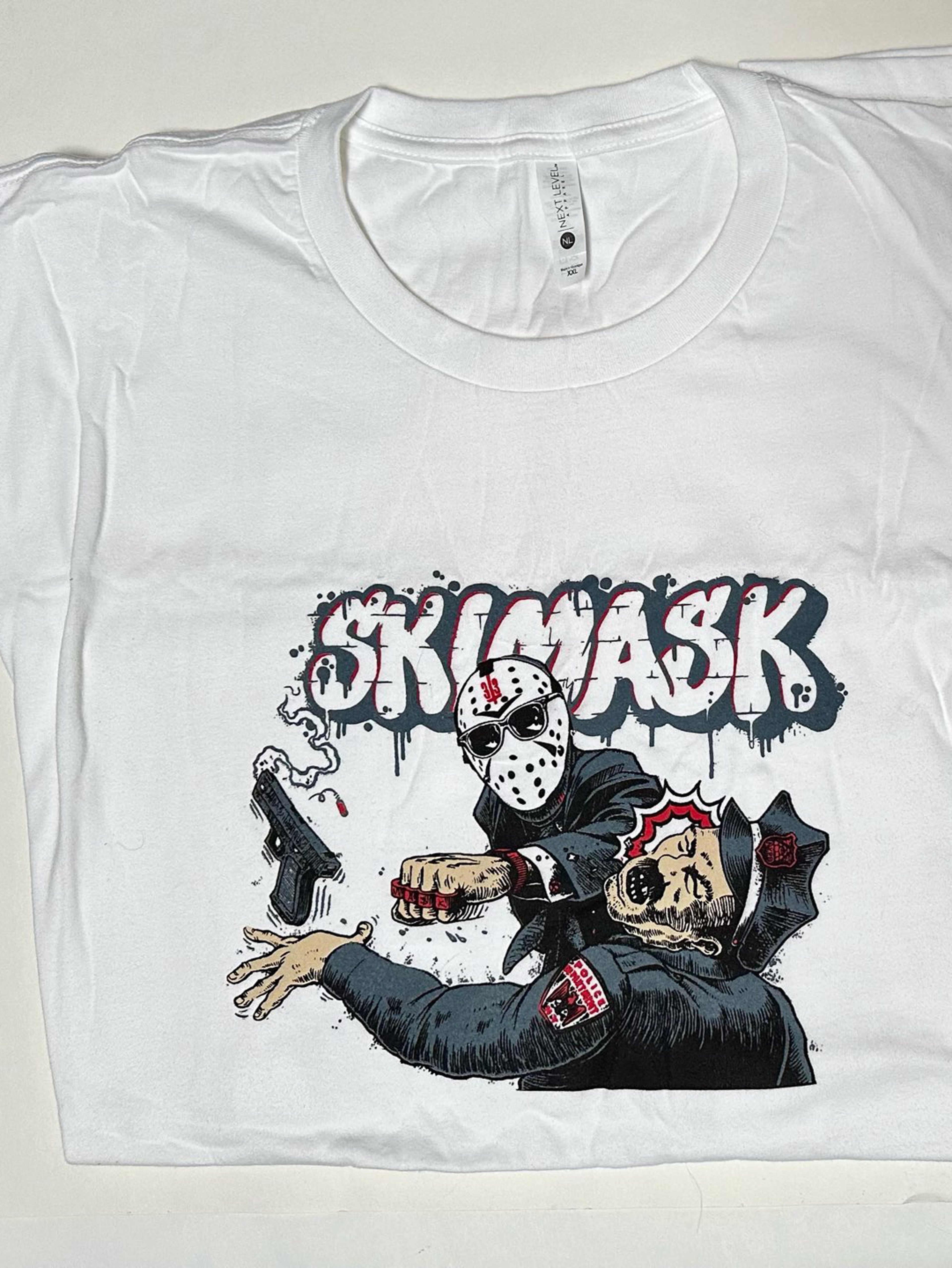 Preview pic of Ski Mask Glass Cop Punch XXL T - Brand New