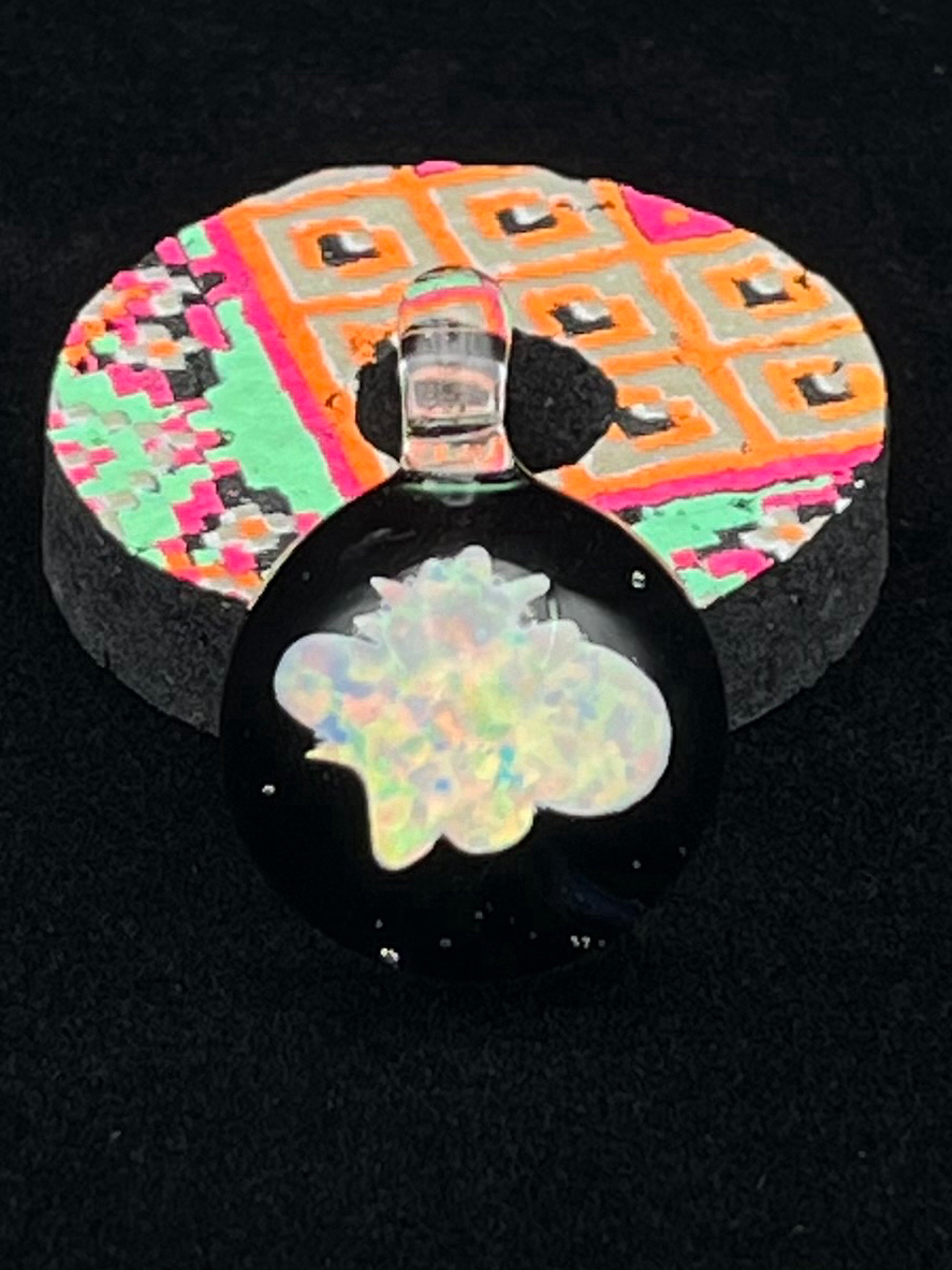 Preview pic of Plasma Slug 1/1 Opal Encased Pendant by JBFT