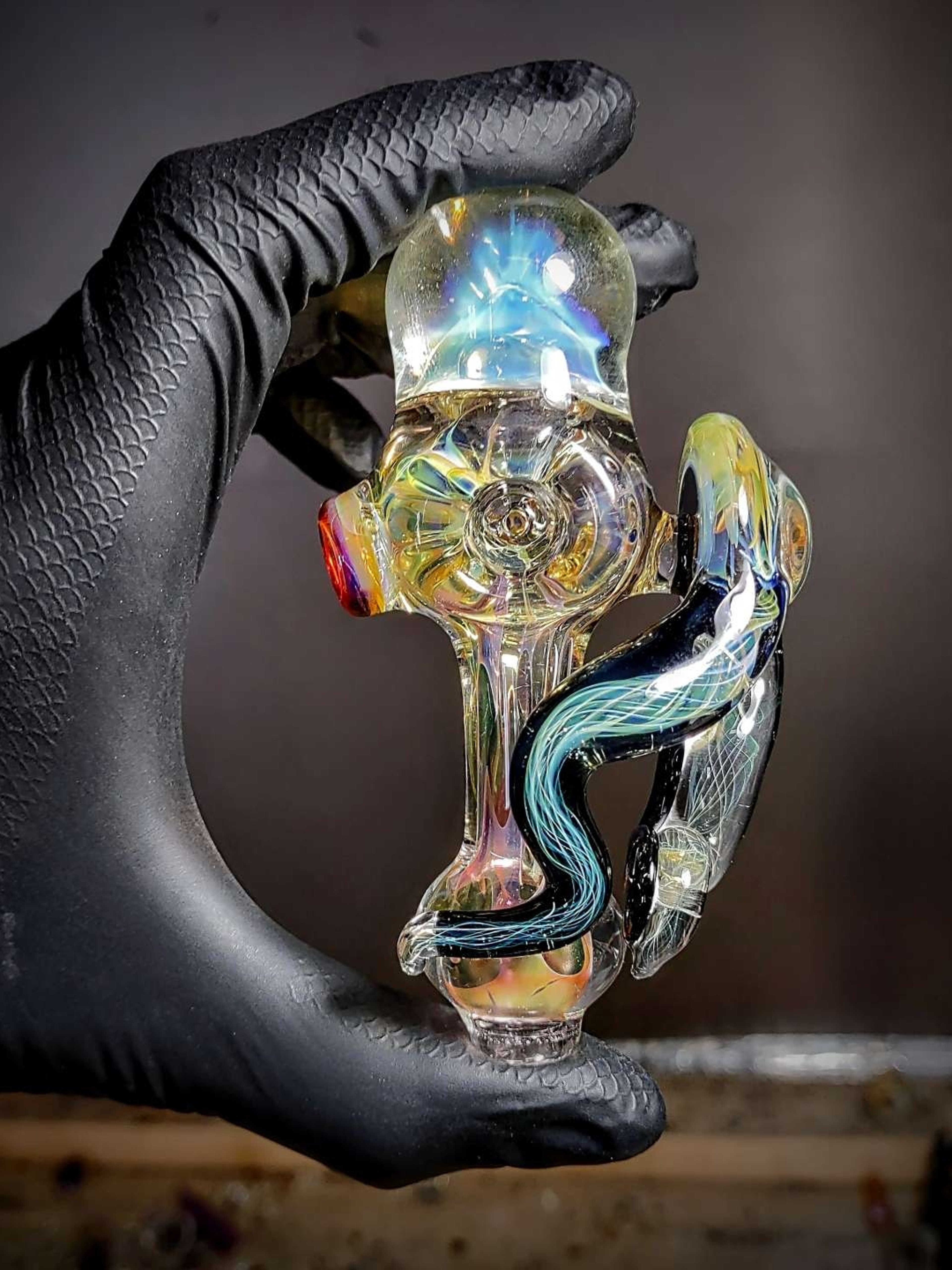 Preview pic of Fumed Horned Pipe