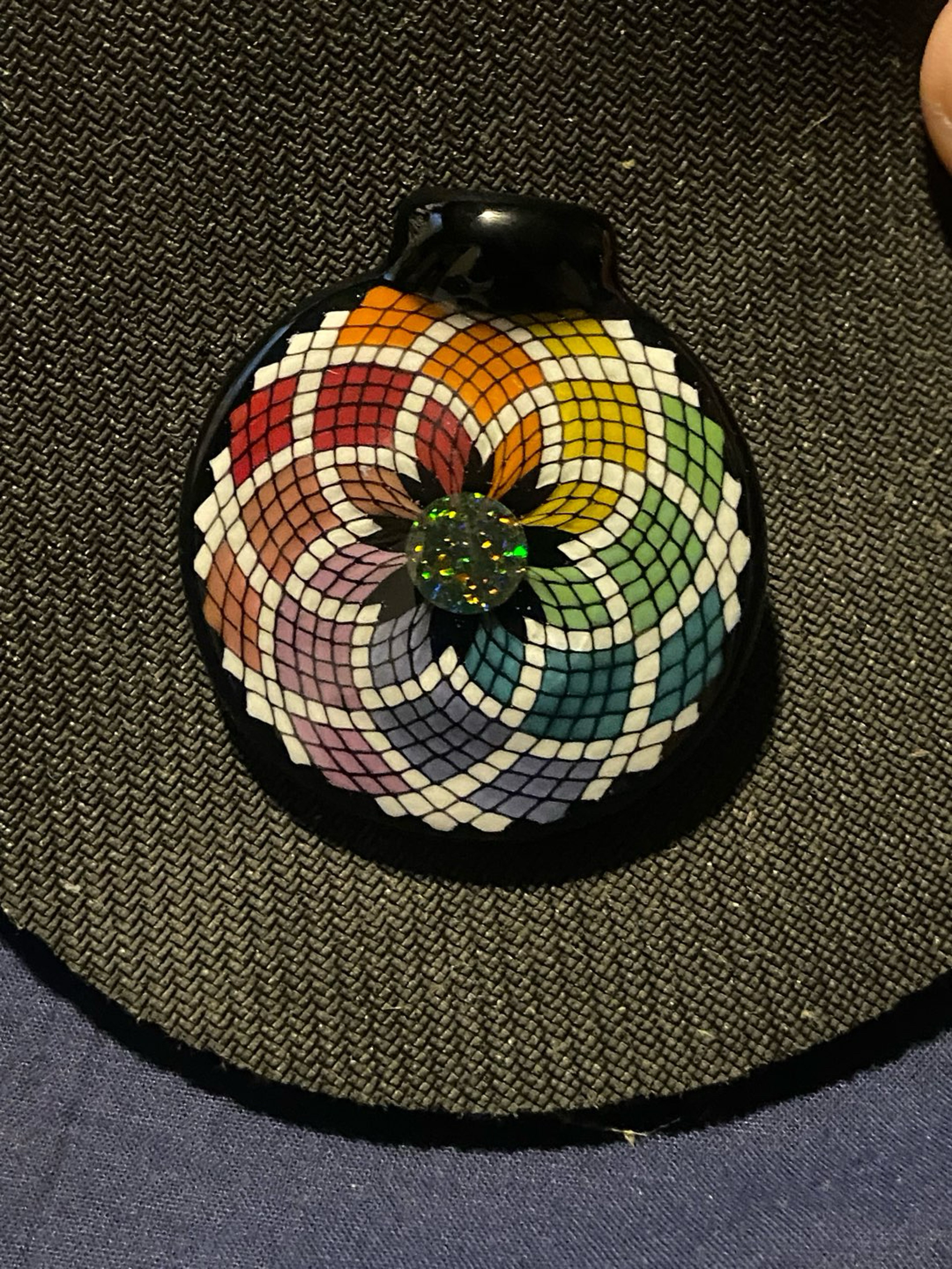 Preview pic of Rainbow lagrone pendant