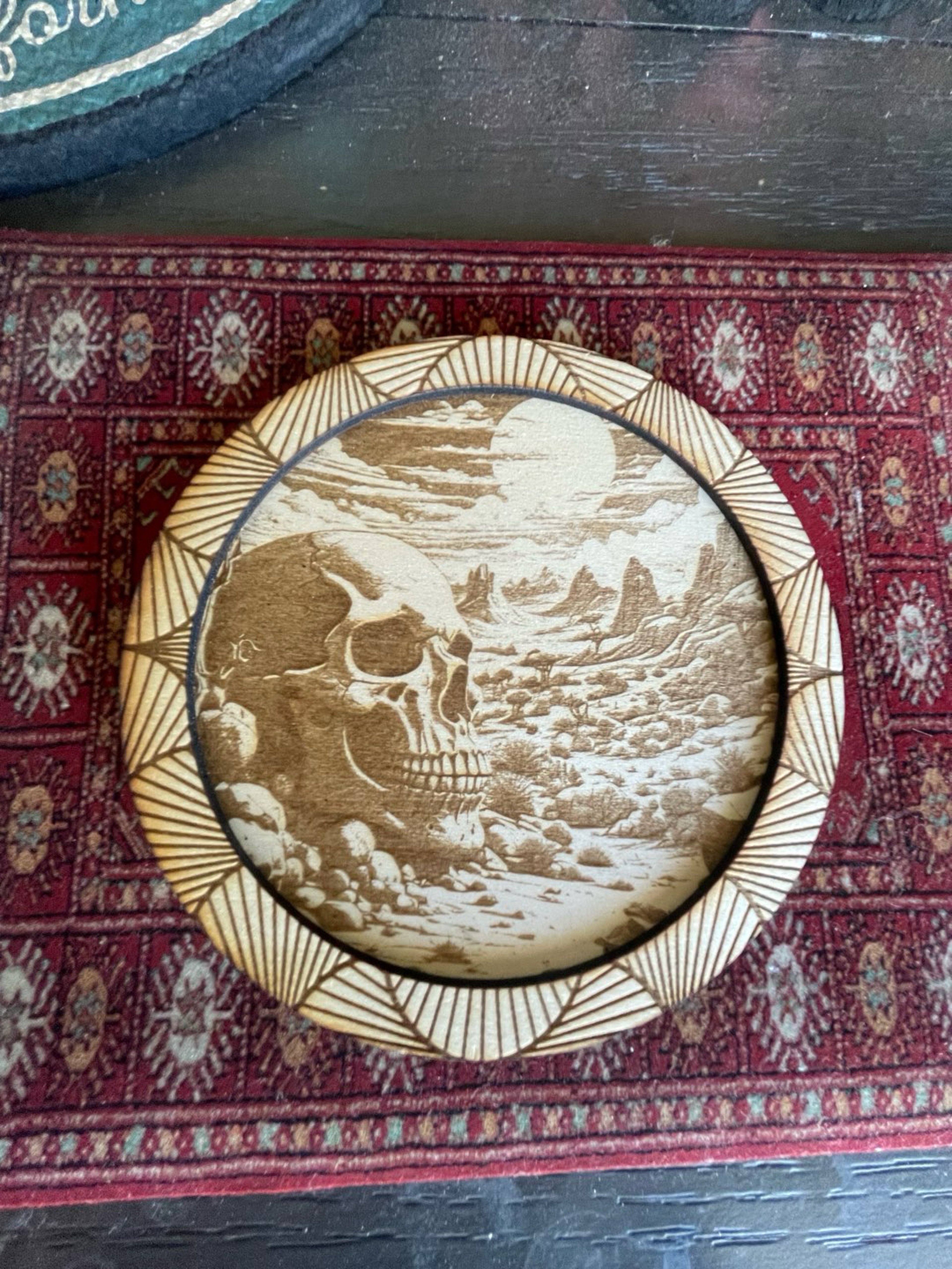 Preview pic of 5” wood mat