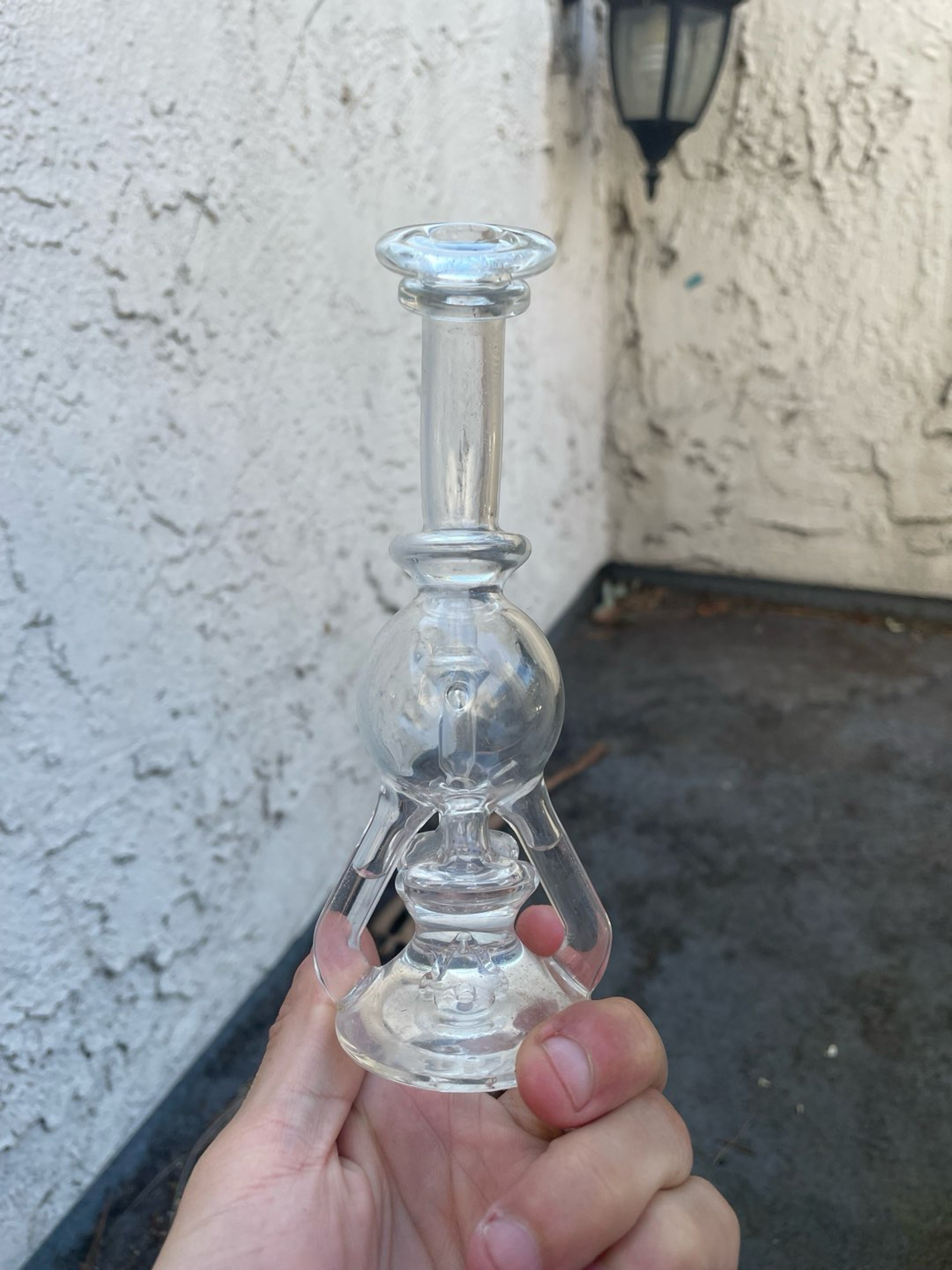 Preview pic of yarbi glass double bubble dumper