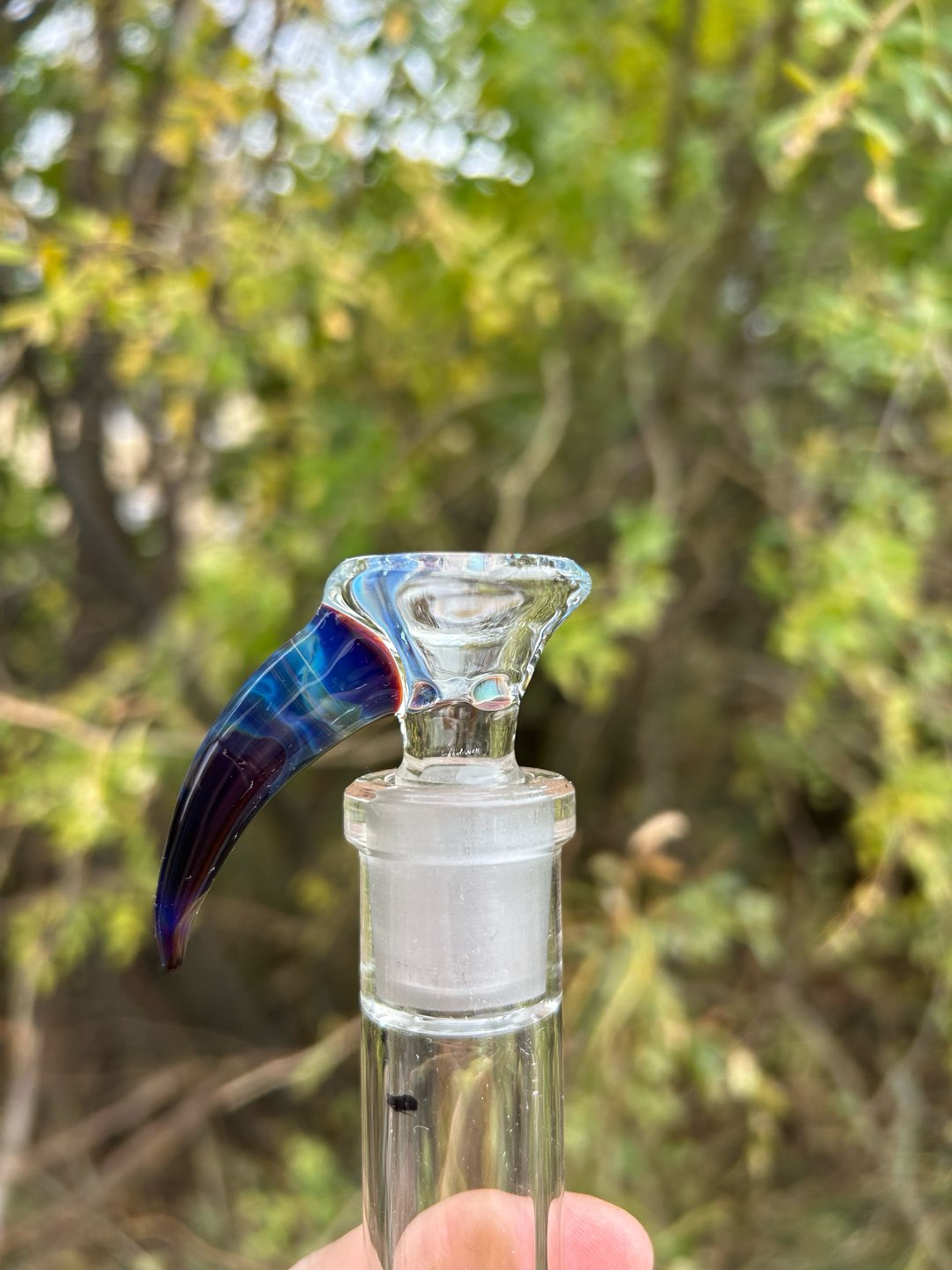 Preview pic of 14mm double amber purple accented slide