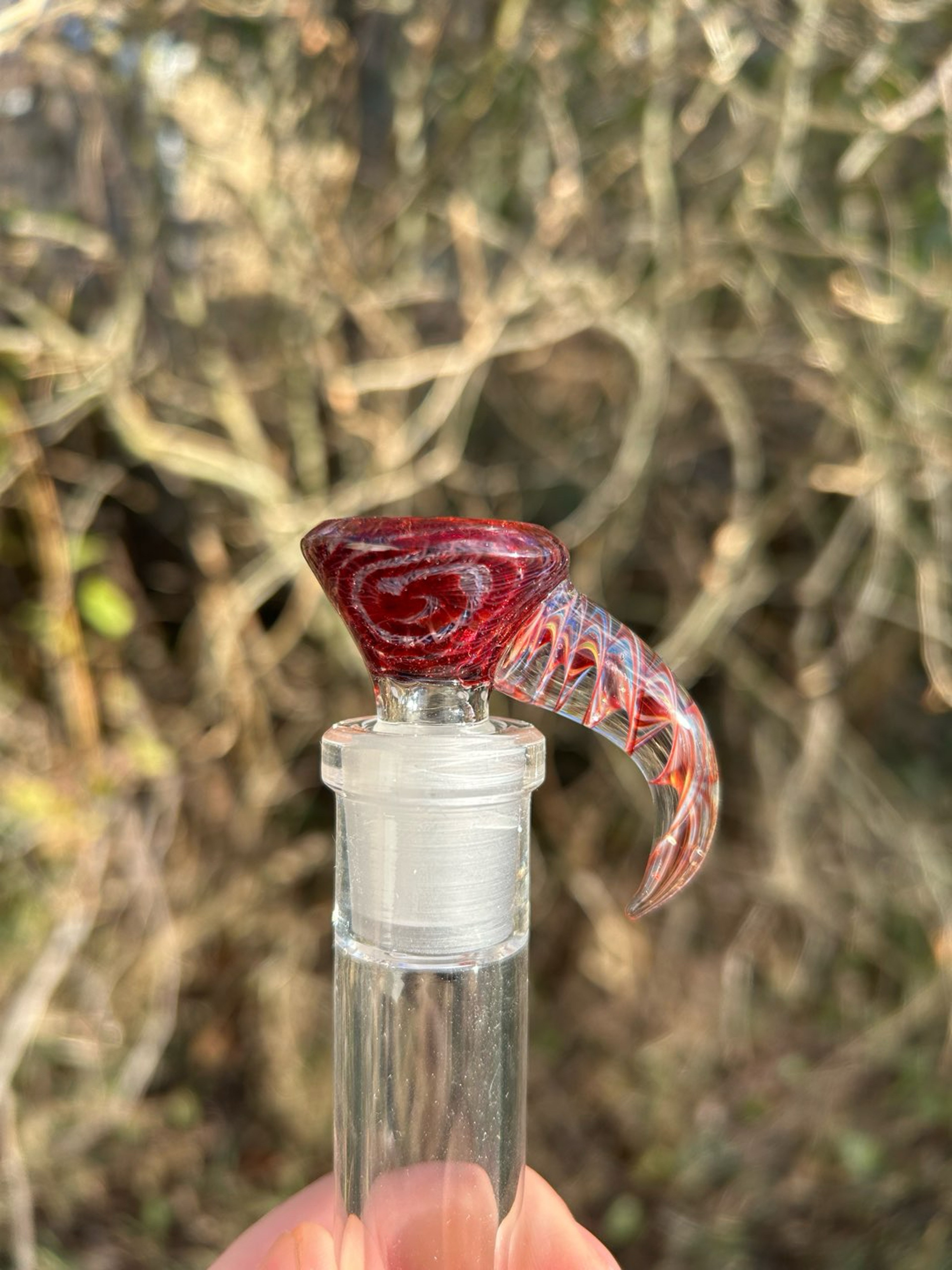 Preview pic of 14mm red Elvis cane slide