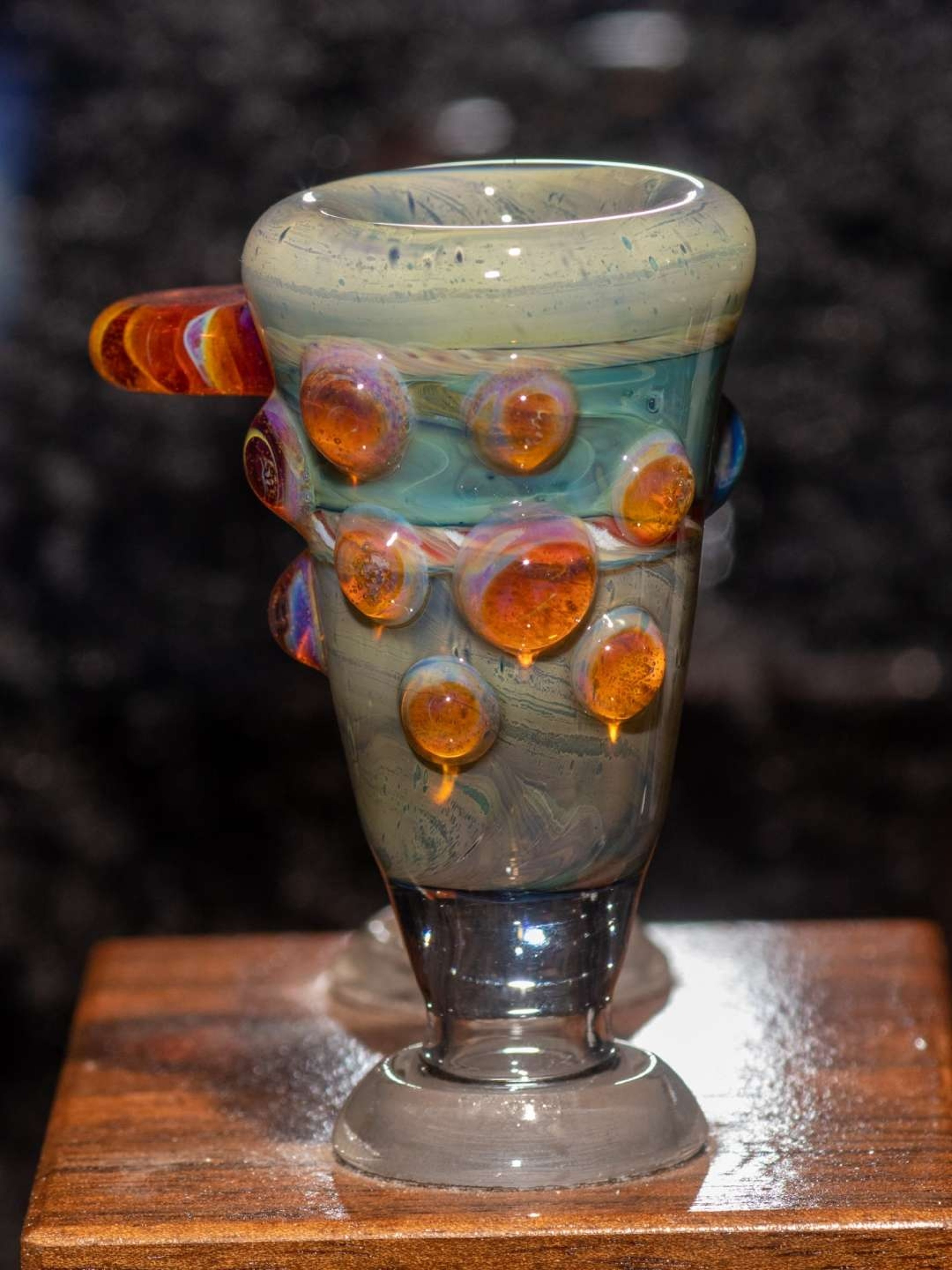 Preview pic of 14mm Amber Purple Bong Slide