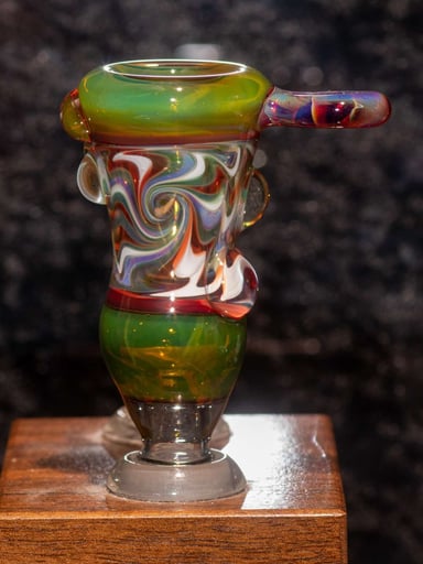 Preview pic of 14mm Christmas Wigwag Bong Slide