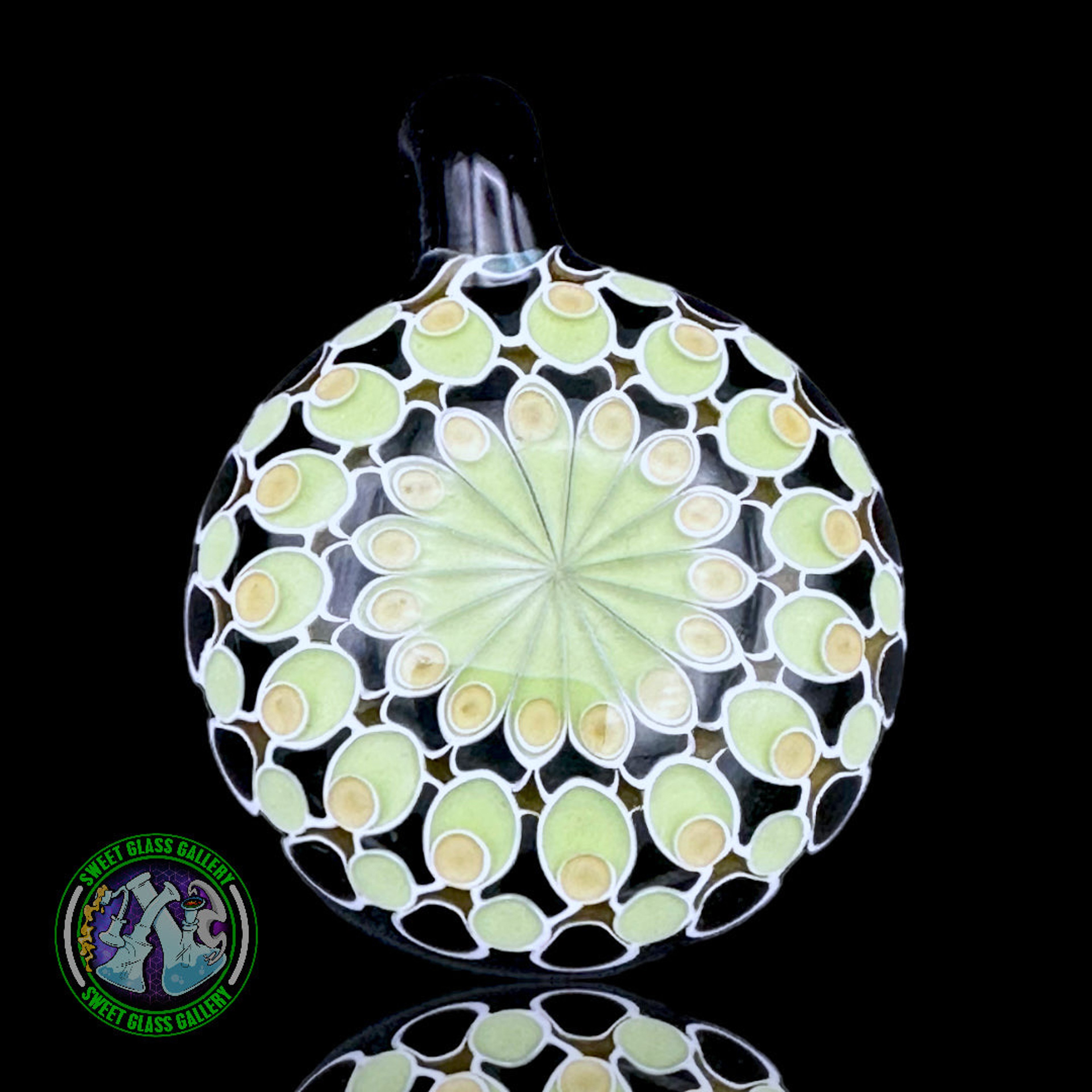 Preview pic of Olour Glass - Dot Stack Pendant #1